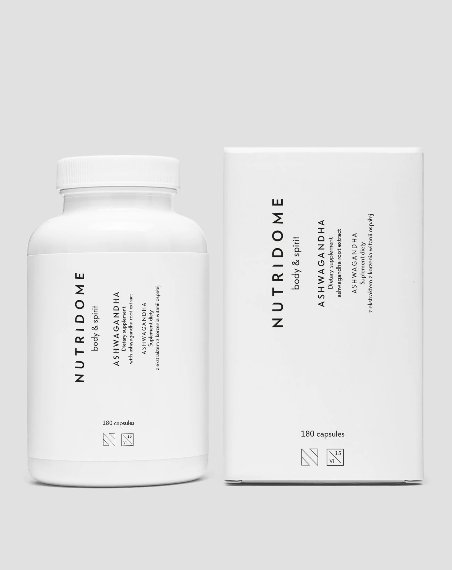 Ashwagandha Nutridome, ginseng indien, réduction du stress - 180 gélules - Image 3