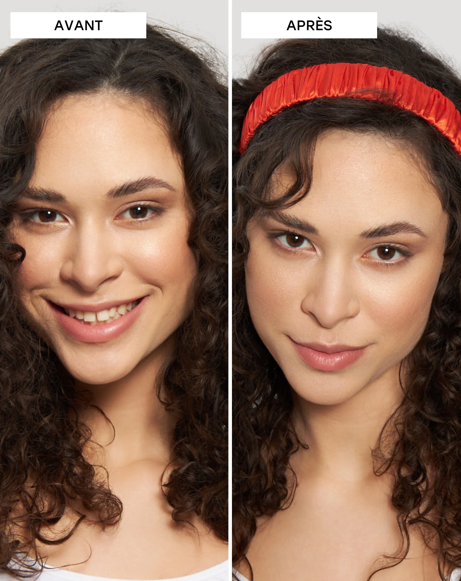 Bandeau en soie noire, 100% naturelle - Twisty - Image 3