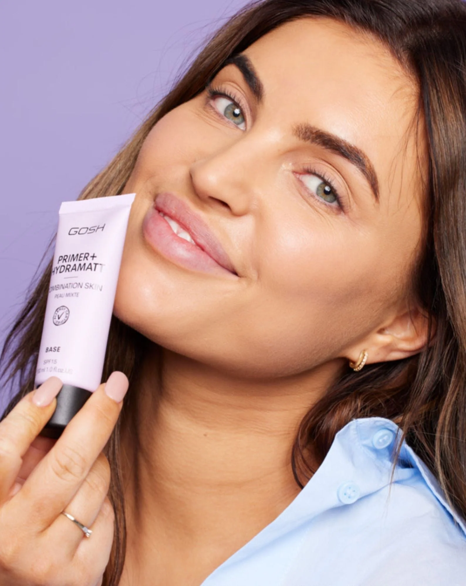 Base de maquillage à l'extrait de chêne pour un éclat uniforme Gosh - Image 2