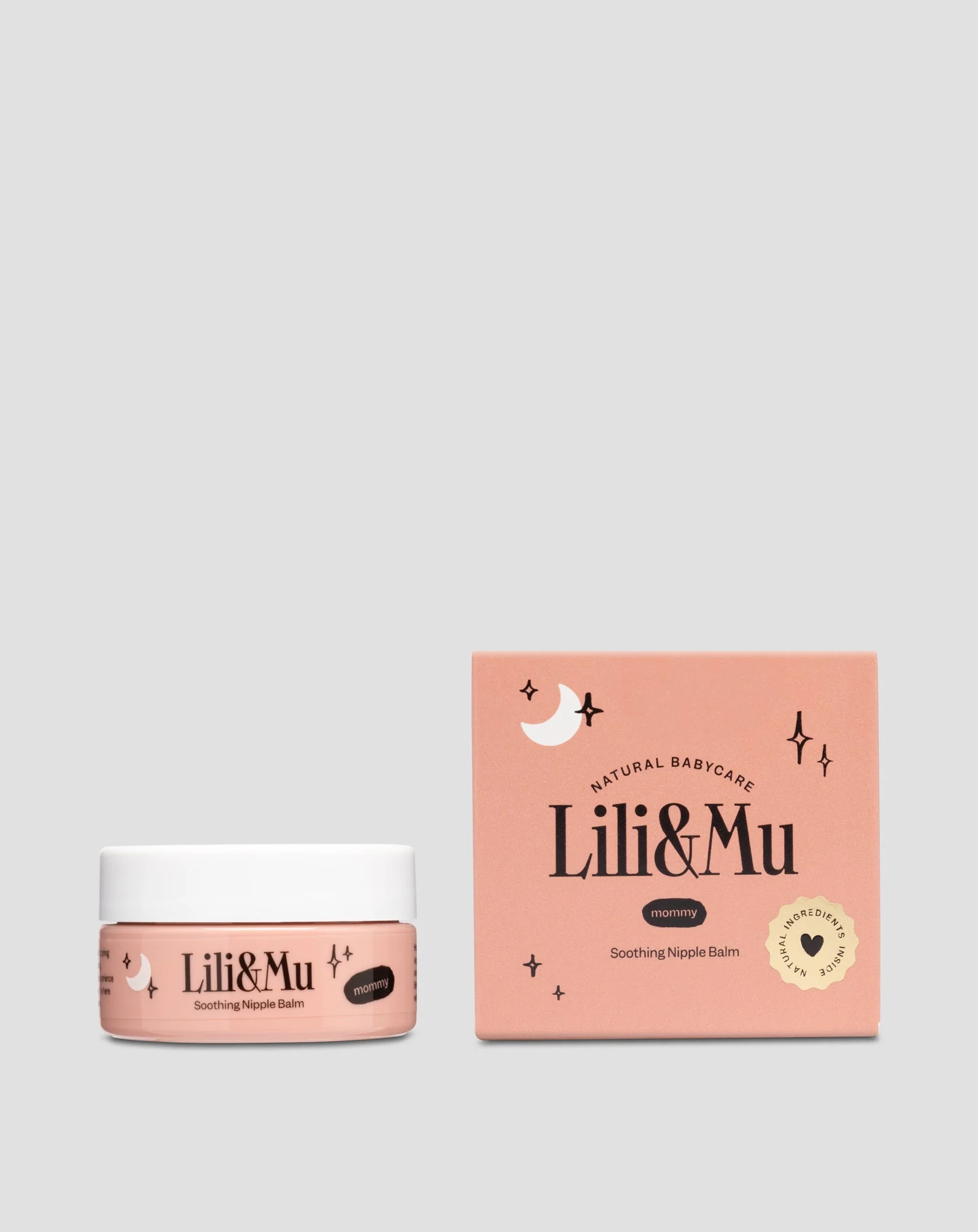 Baume pour mamelons pour femmes enceintes et post-partum au beurre de karité Lili&Mu - Image 4