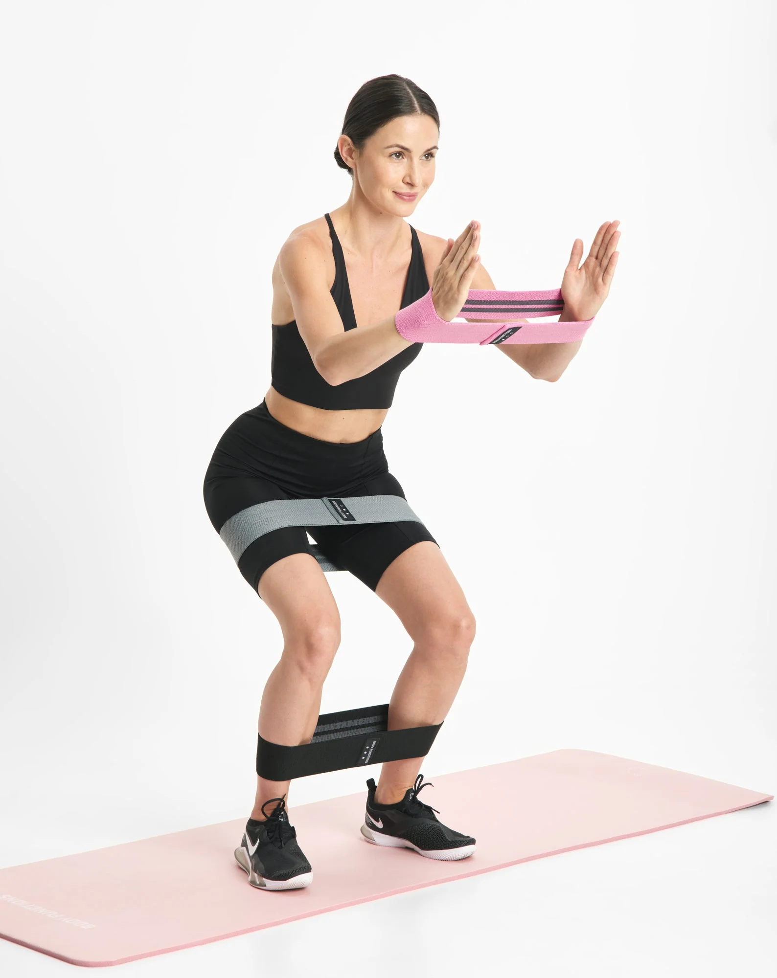 Body Functions bandes de résistance courtes pour le fitness 76 cm set de 3. - Image 3