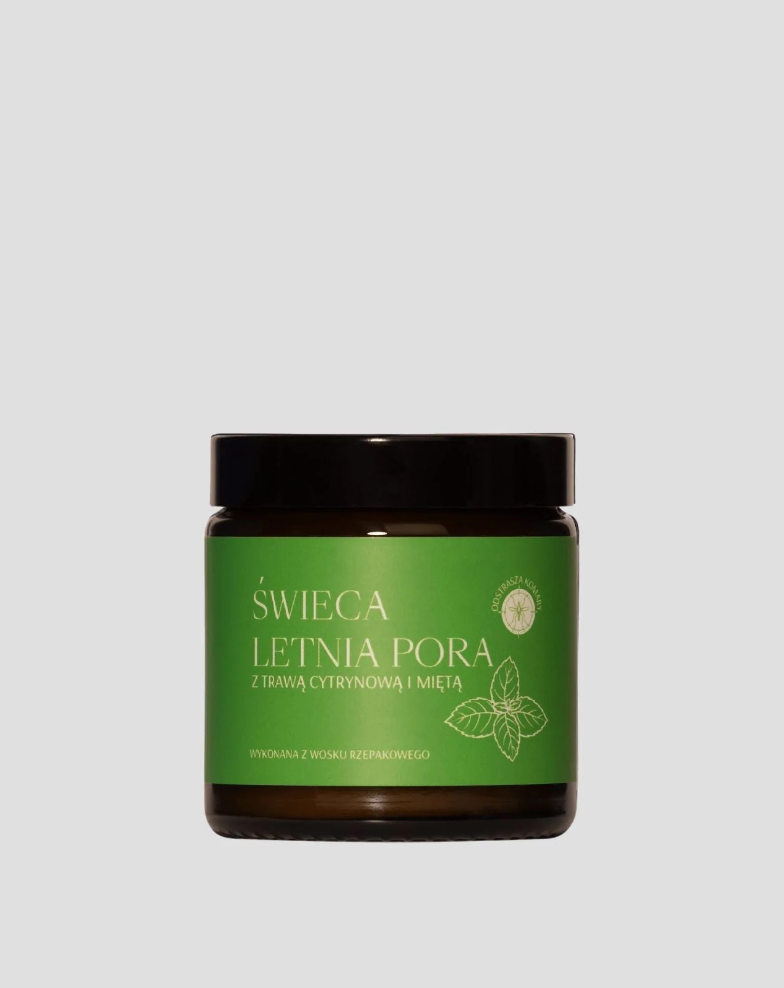 Bougie parfumée à la citronnelle et à la menthe Saison d’été Mglife