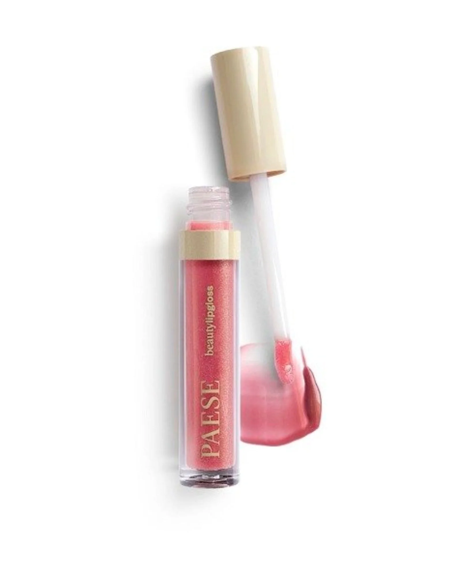 Brillant à lèvres aux particules scintillantes à effet de lèvres optiquement agrandies et à effet miroir 04 glowing Lipgloss Paese - Image 3