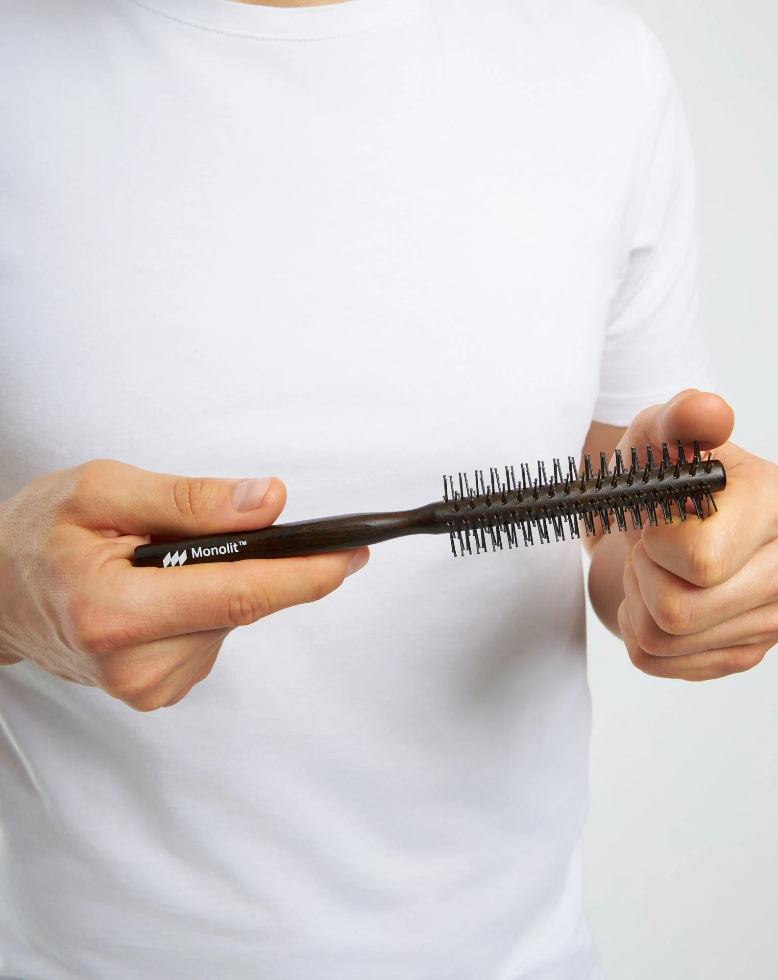 Brosse à cheveux Quiff en bois de hêtre Monolit - Image 2