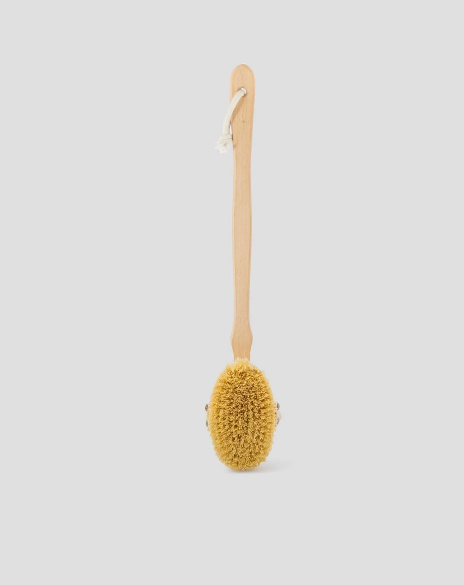 Brosse de massage corporel avec fibre d’agave en bois de hêtre et avec manche détachable n° 2 Hhuumm - Image 3
