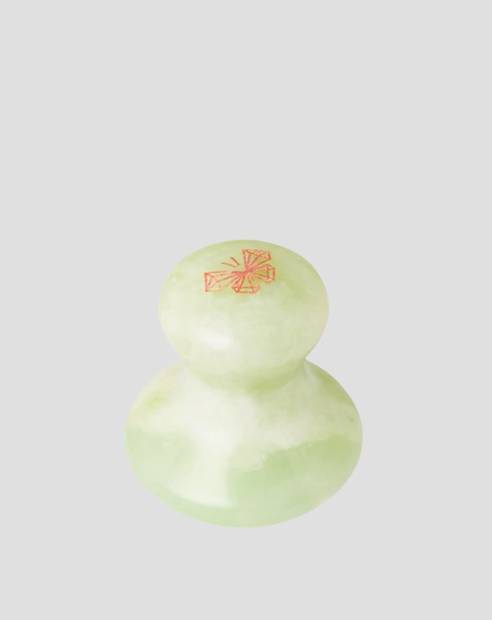 Champignon de massage visage en jade naturel Crystallove - Image 2