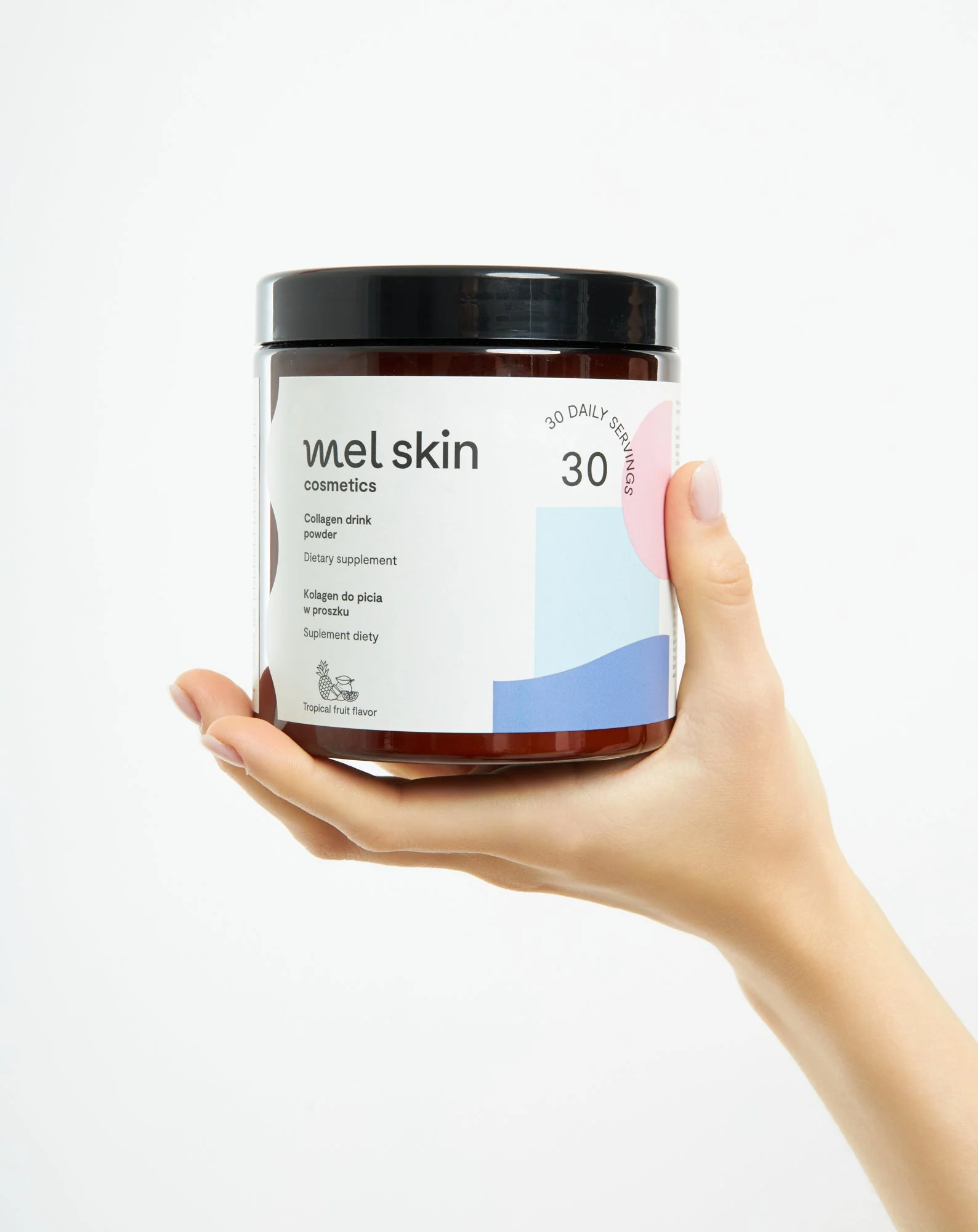 Collagène de poisson 5000 mg poudre à boire pour une belle peau, des cheveux, des ongles et des articulations saines avec de la glucosamine et de la vitamine C Mel Skin - Image 3
