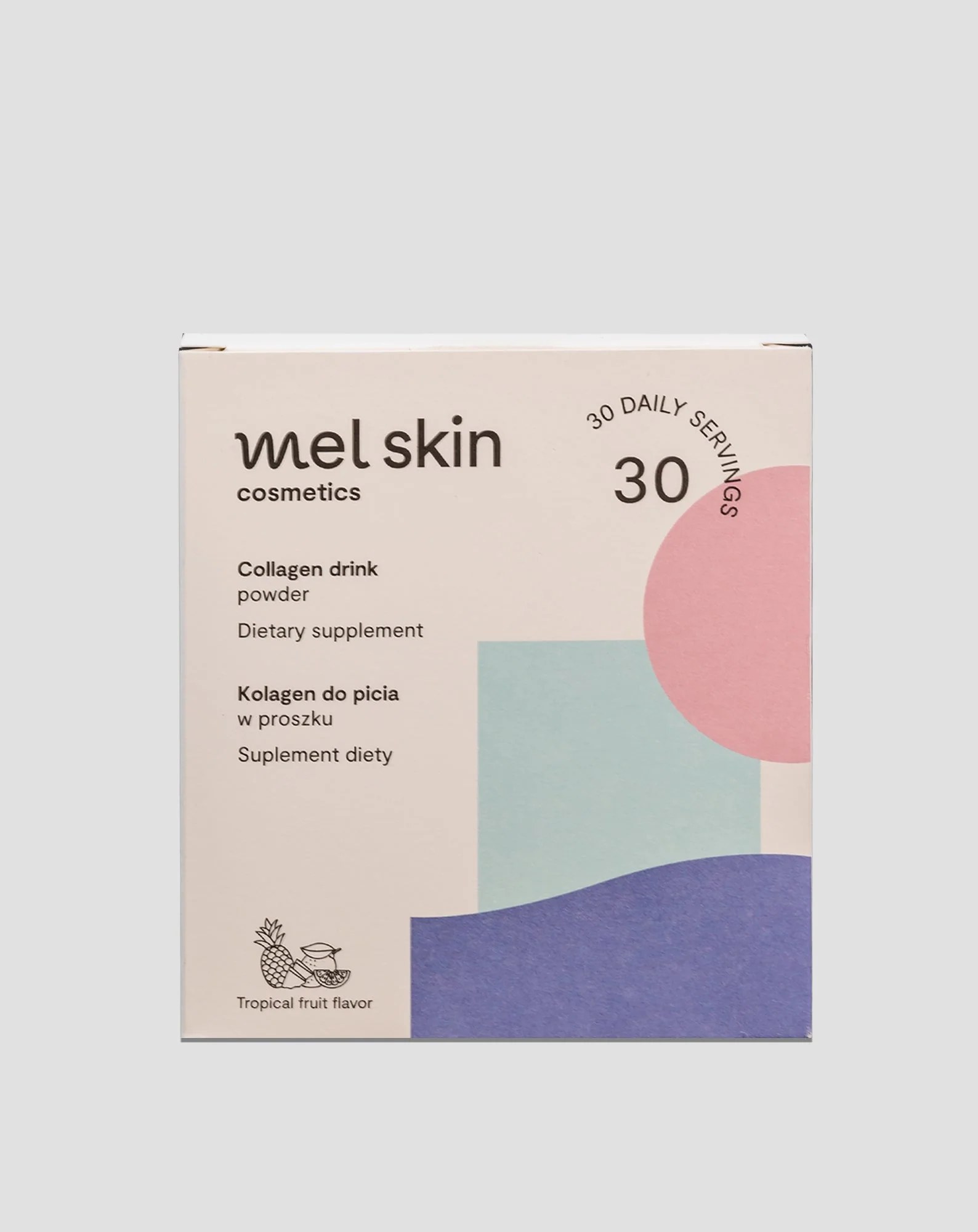 Collagène de poisson 5000 mg poudre à boire pour une belle peau, des cheveux, des ongles et des articulations saines avec de la glucosamine et de la vitamine C Mel Skin - Image 4