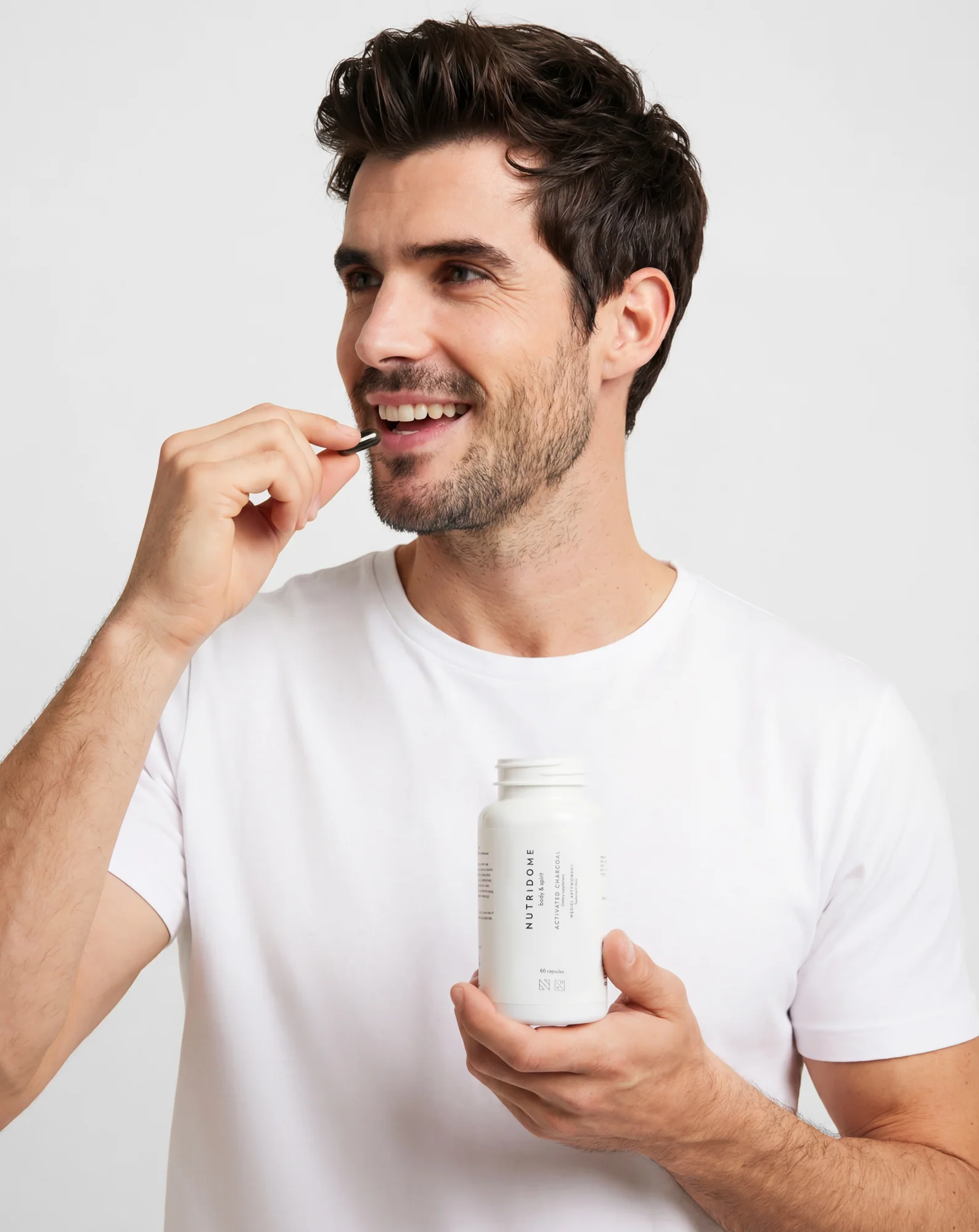 Complément alimentaire au charbon actif Nutridome 60 gélules - Image 2