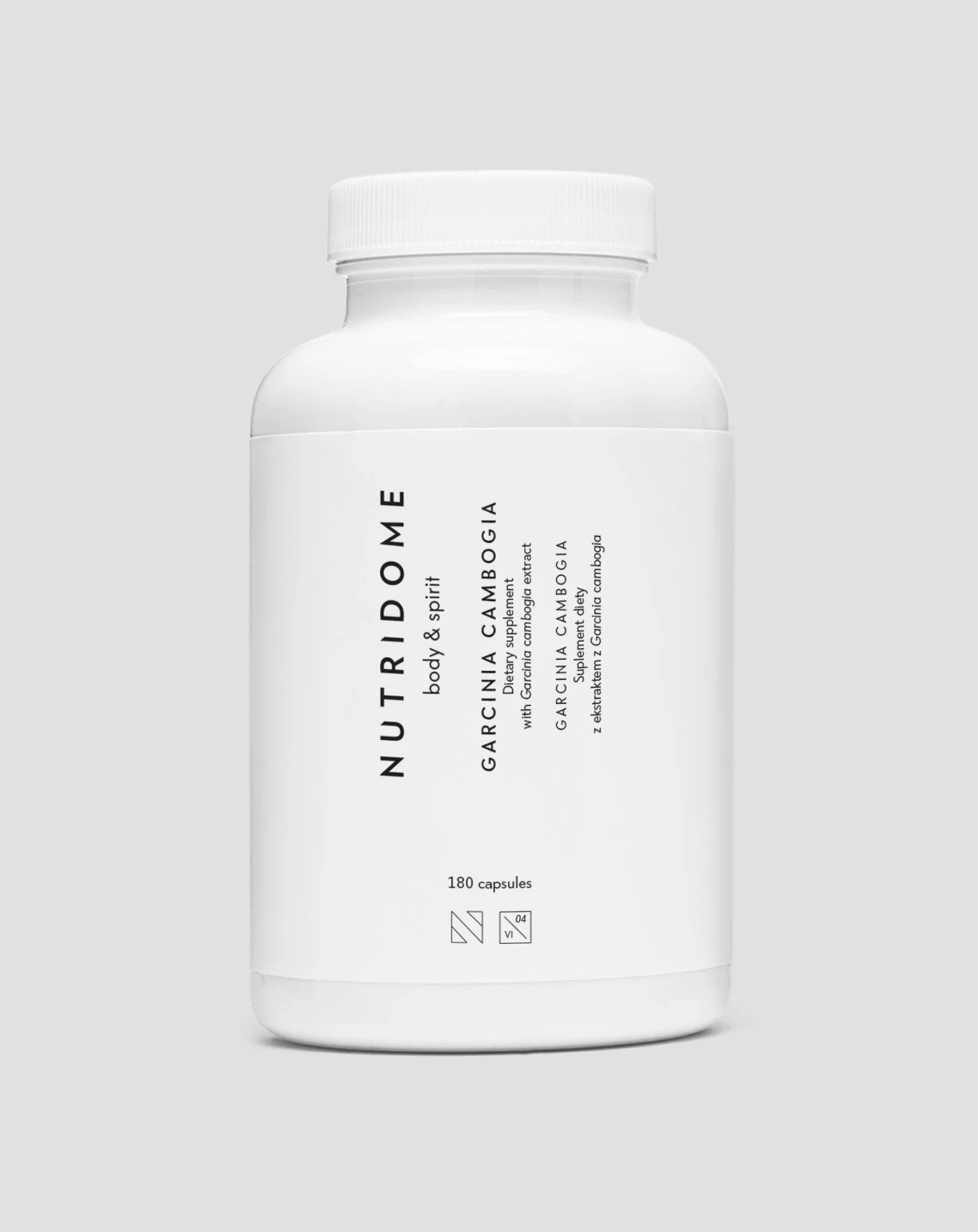 Complément alimentaire de soutien digestif Garcinia Cambogia Nutridome 180 gélules