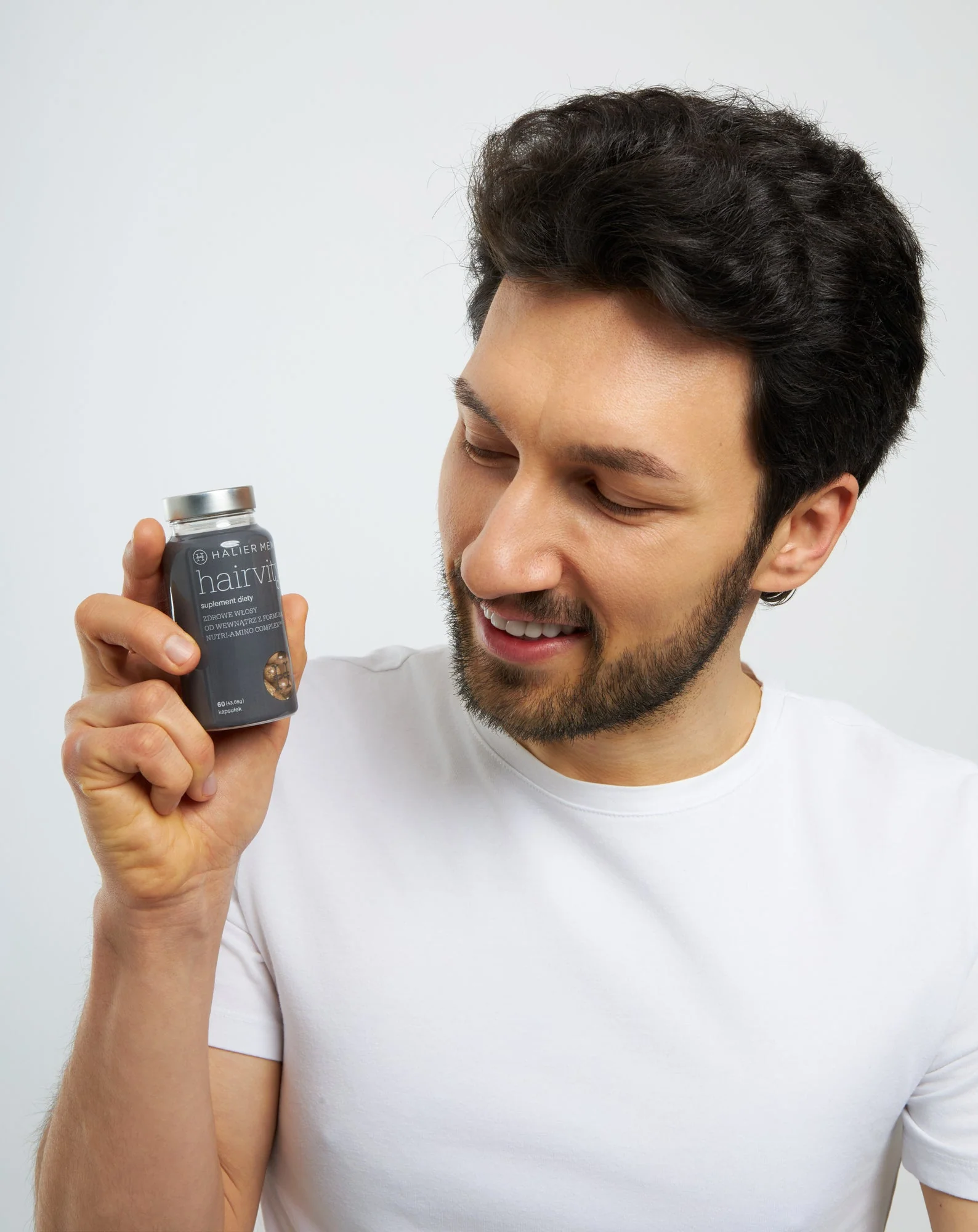Hairvity Men Halier complément alimentaire anti-chute de cheveux pour hommes, 60 gélules - Image 3