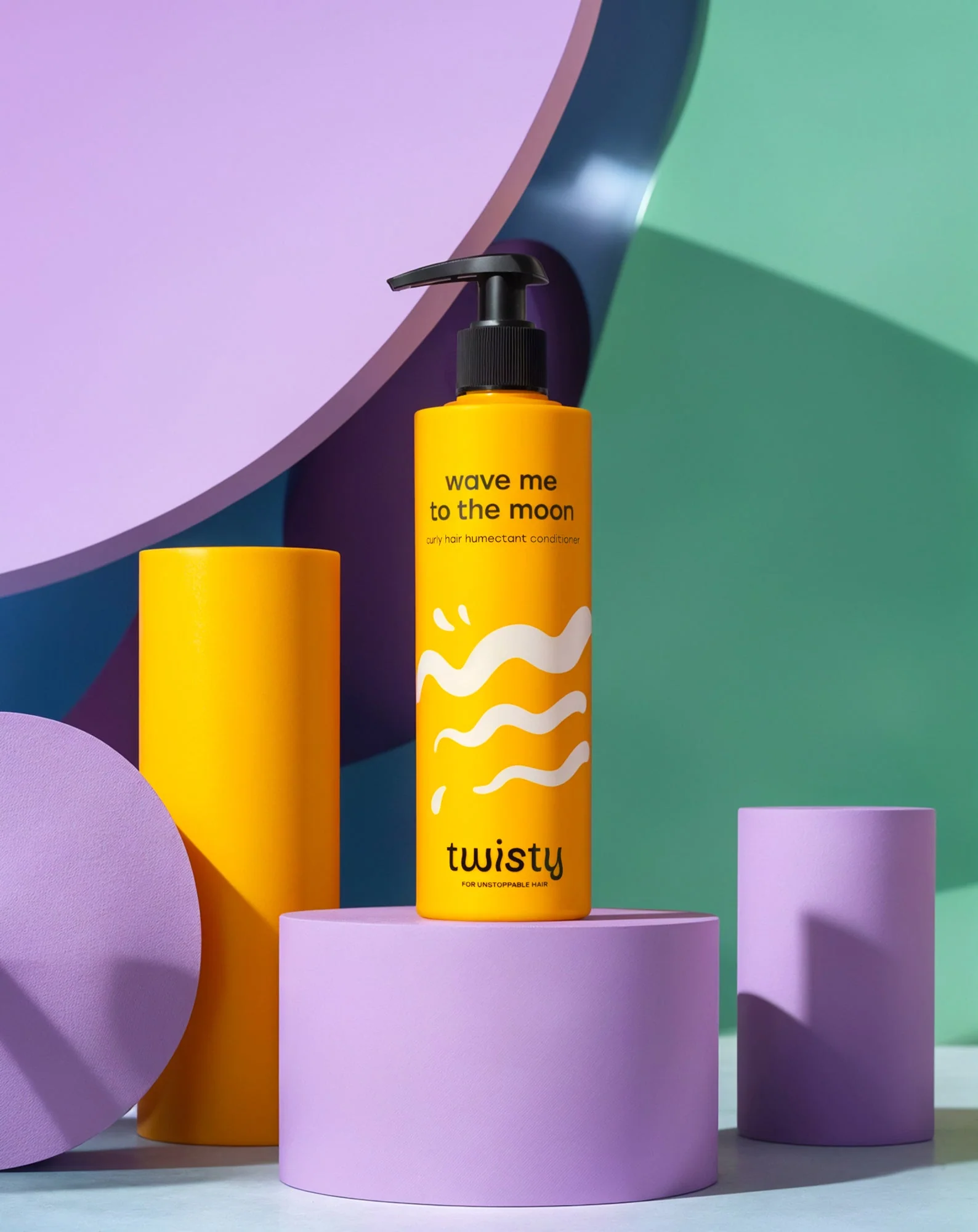 Après-shampoing humectant pour cheveux bouclés à l'aloe vera, acide lactique et panthénol - Twisty - Image 6