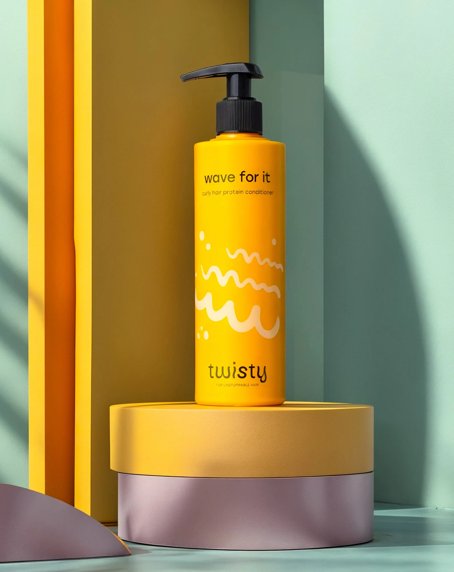 Après-shampoing protéiné pour cheveux bouclés aux acides aminés - Twisty - Image 5
