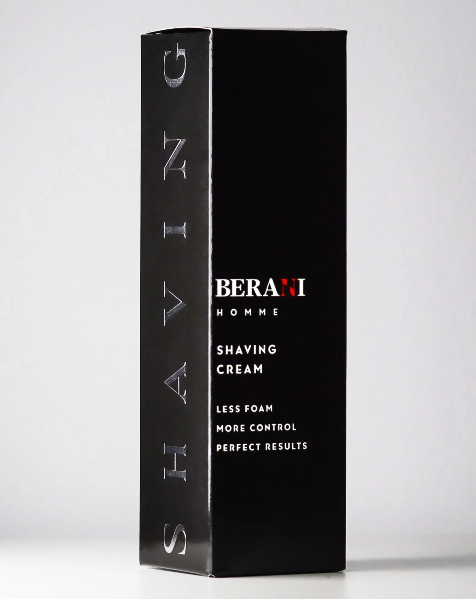 Crème à raser pour homme à l’huile d’avocat et au squalane adoucissant la barbe Berani - Image 3