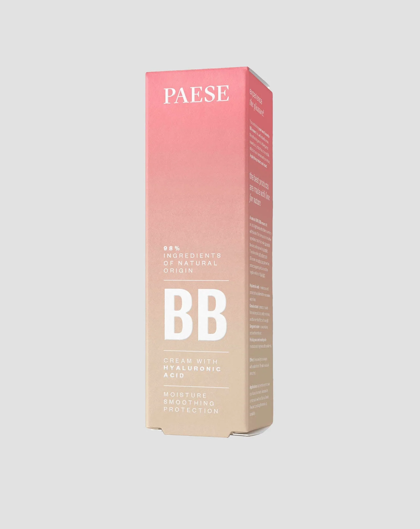 Crème colorante BB naturelle à l'acide hyaluronique 01 ivory Paese - Image 5