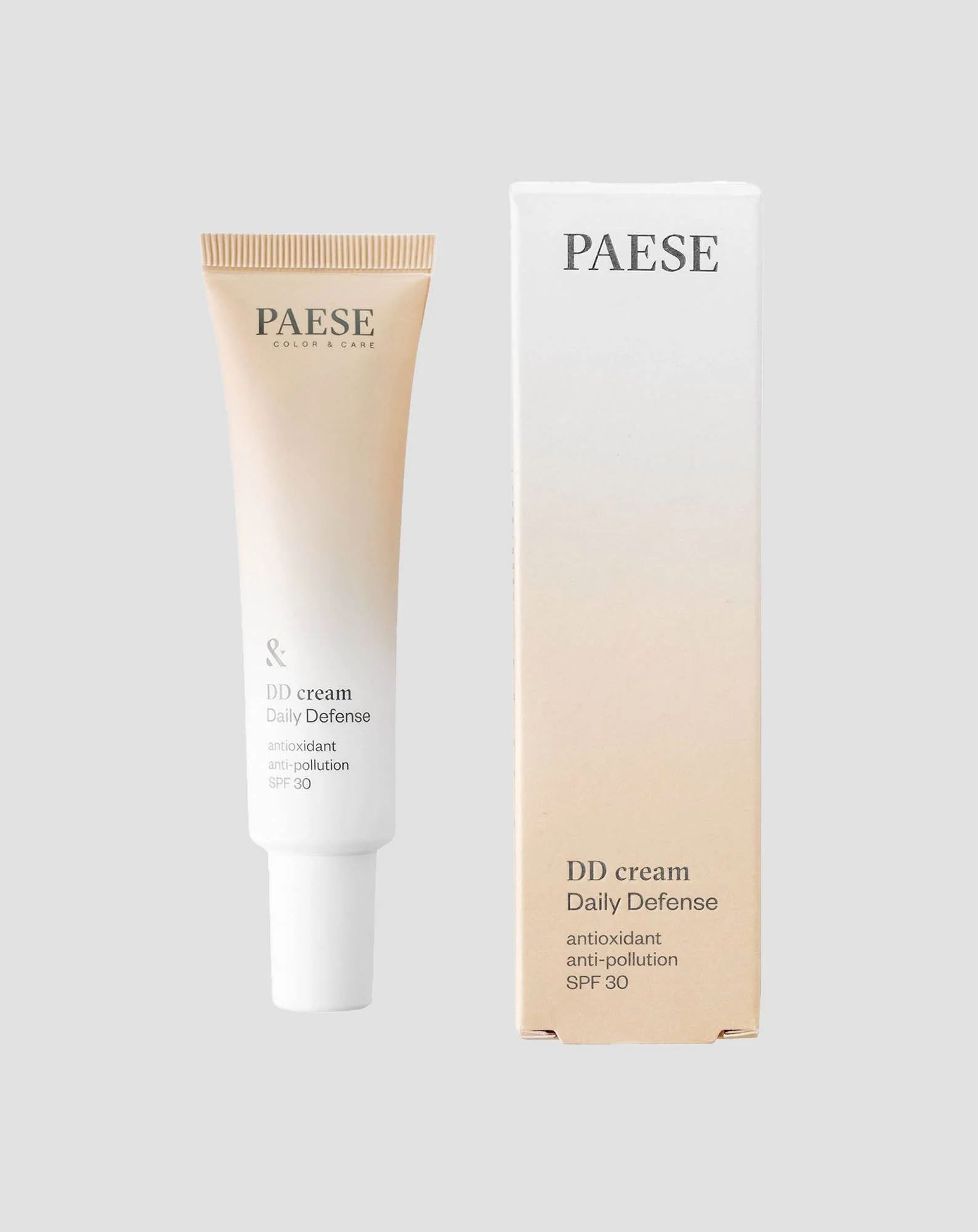 Crème colorante DD avec SPF 30 couleur 2W beige subtilement éclaircissante Paese - Image 3