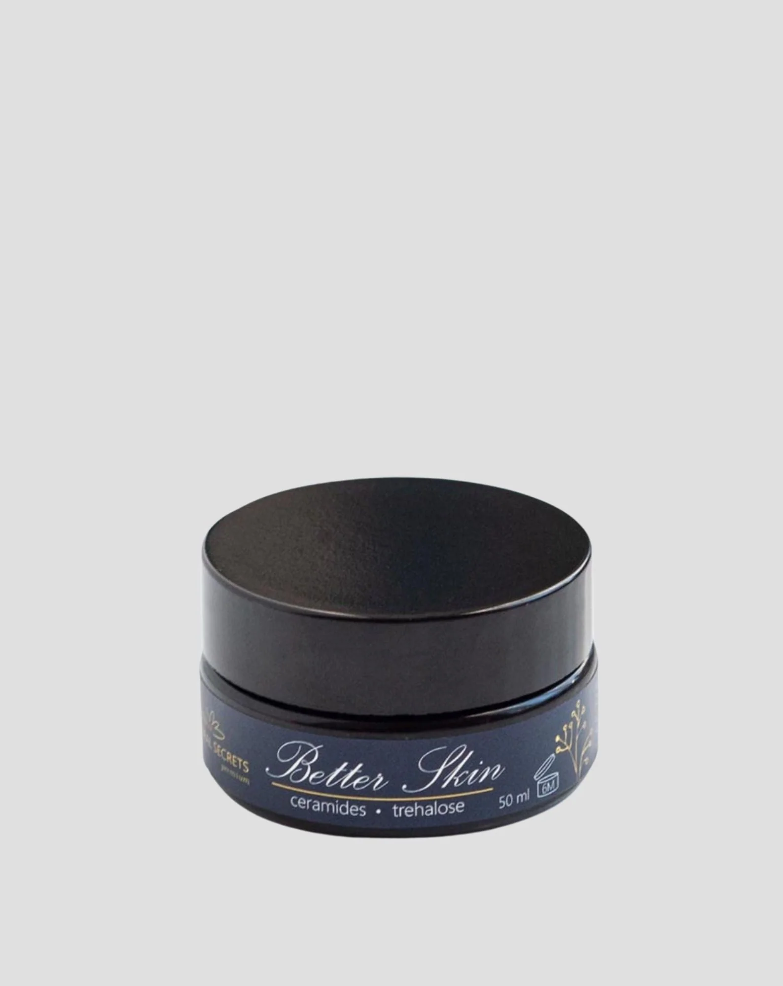Crème de jour ou de nuit pour le visage à base de céramides et de tréhalose Better Skin Natural Secrets