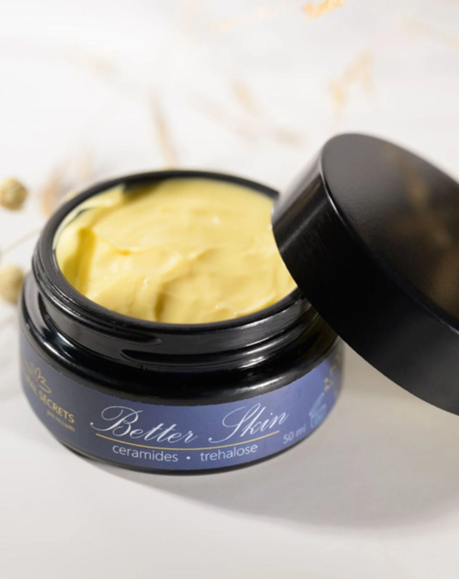 Crème de jour ou de nuit pour le visage à base de céramides et de tréhalose Better Skin Natural Secrets - Image 2