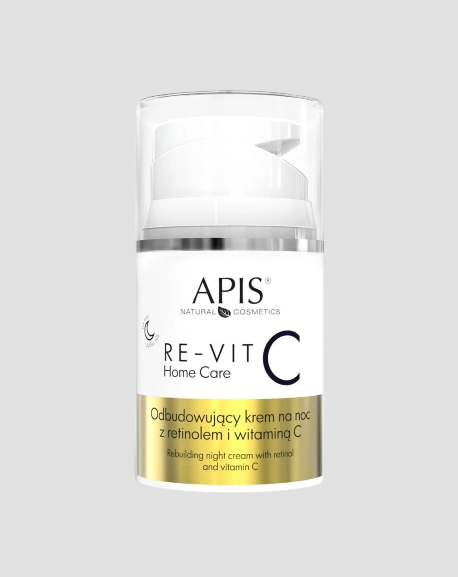 Crème de nuit reconstructrice au rétinol et à la vitamine C Re-Vit C Home Care Apis