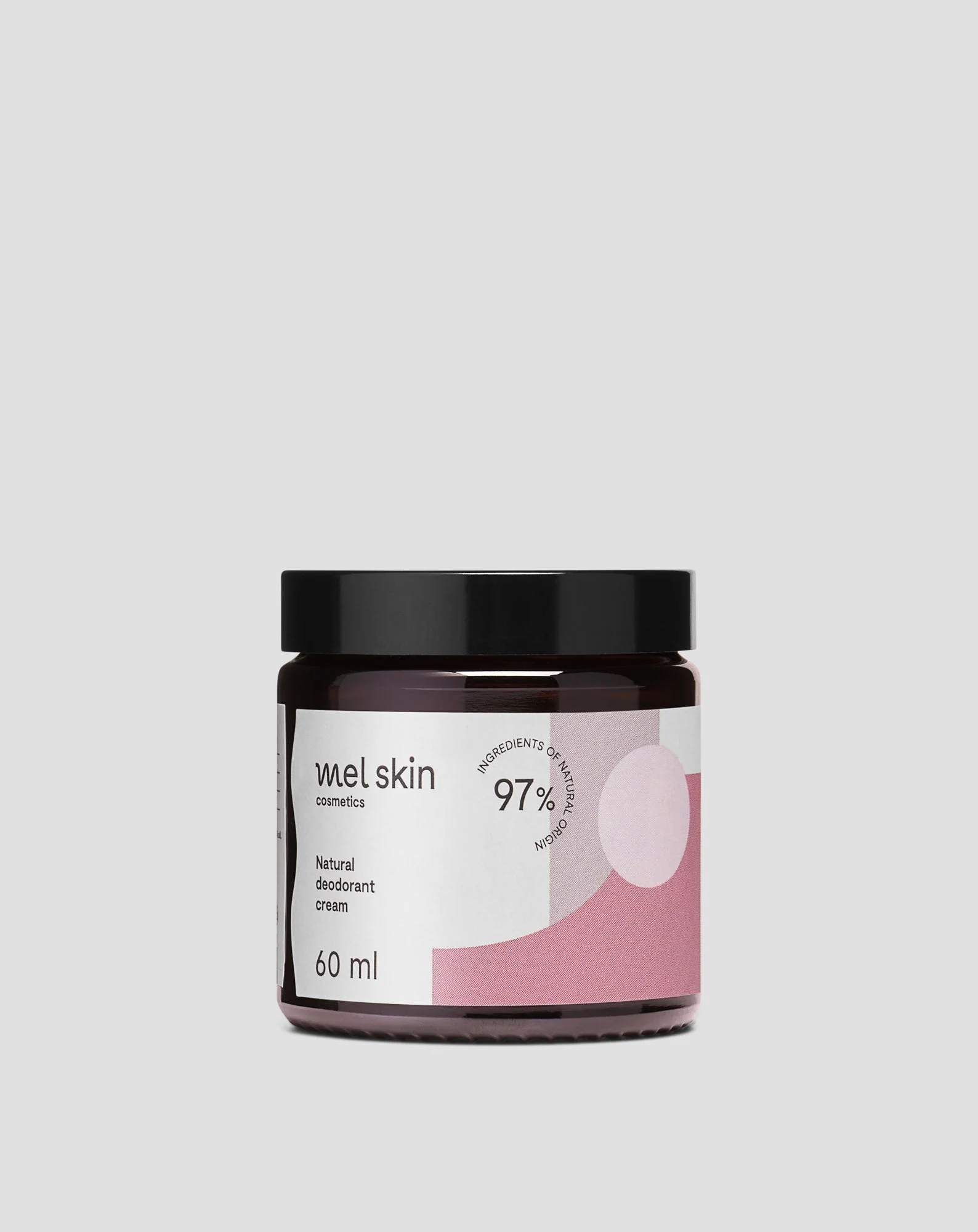 Crème déodorante naturelle aisselles pour hommes et femmes Mel Skin