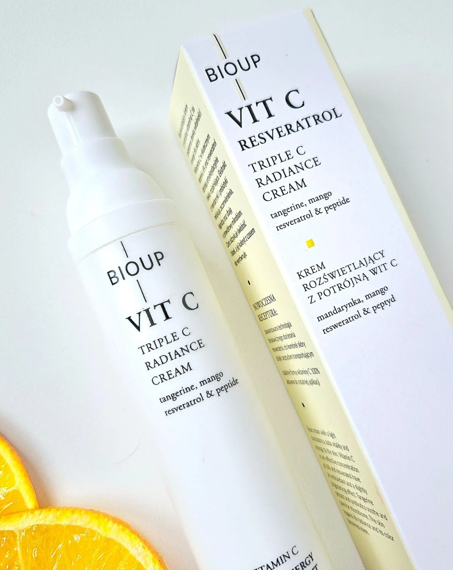 Crème éclaircissante à la triple vitamine C et au resvératrol BIOUP - Image 2