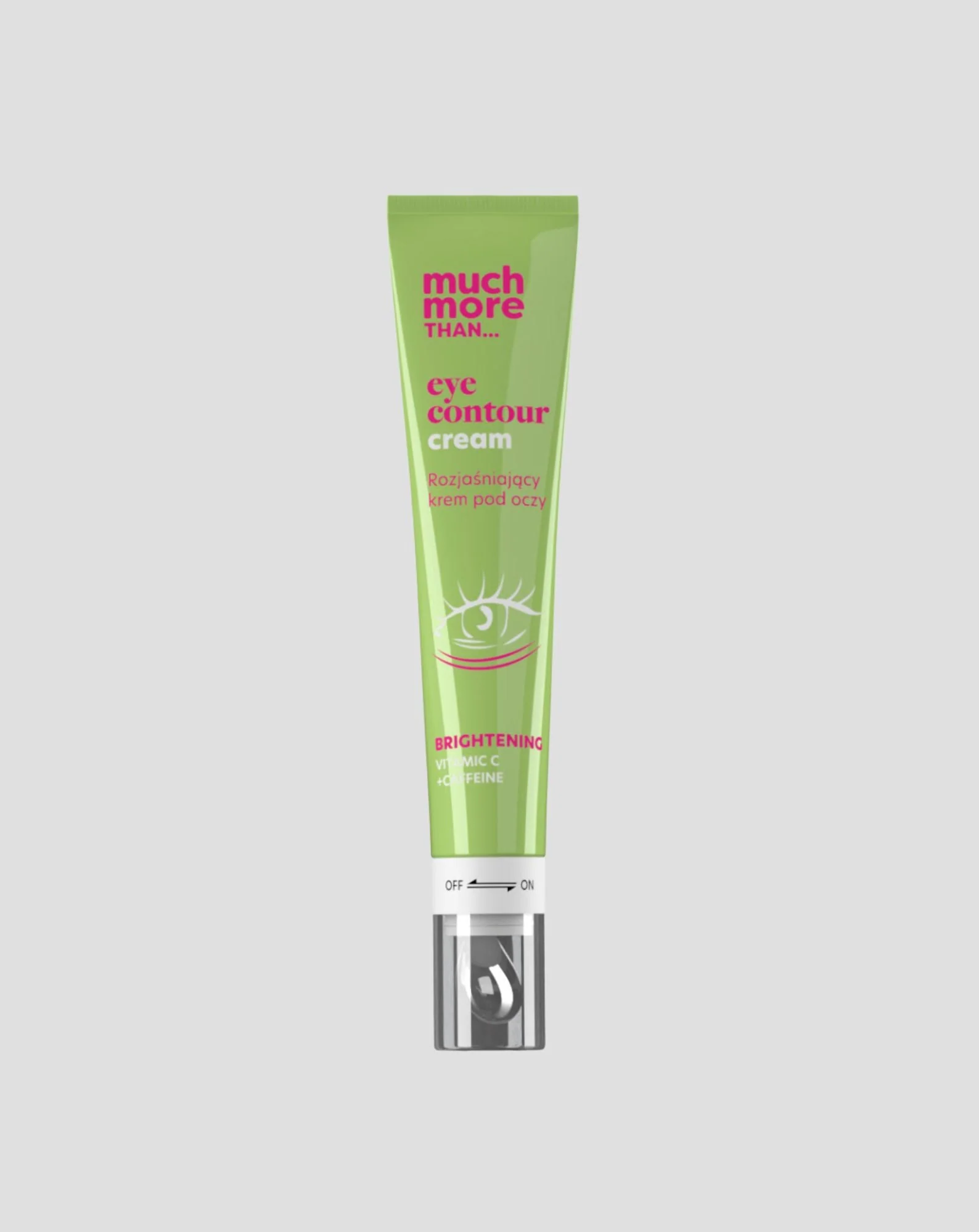 Crème éclaircissante pour les yeux pour réduire les cernes et les poches avec de la vitamine C Much More Than