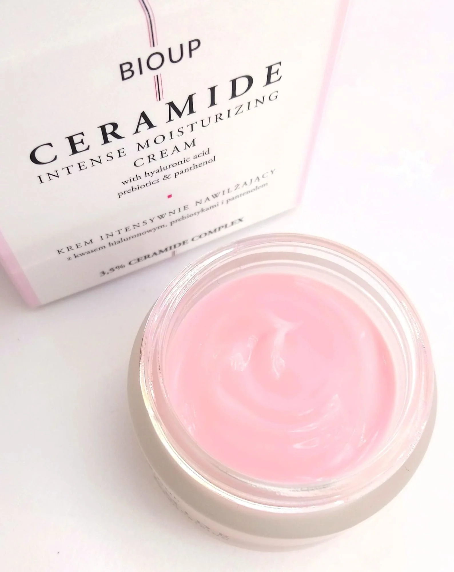 Crème hydratante intensive aux céramides, à l'acide hyaluronique et aux prébiotiques BIOUP - Image 2