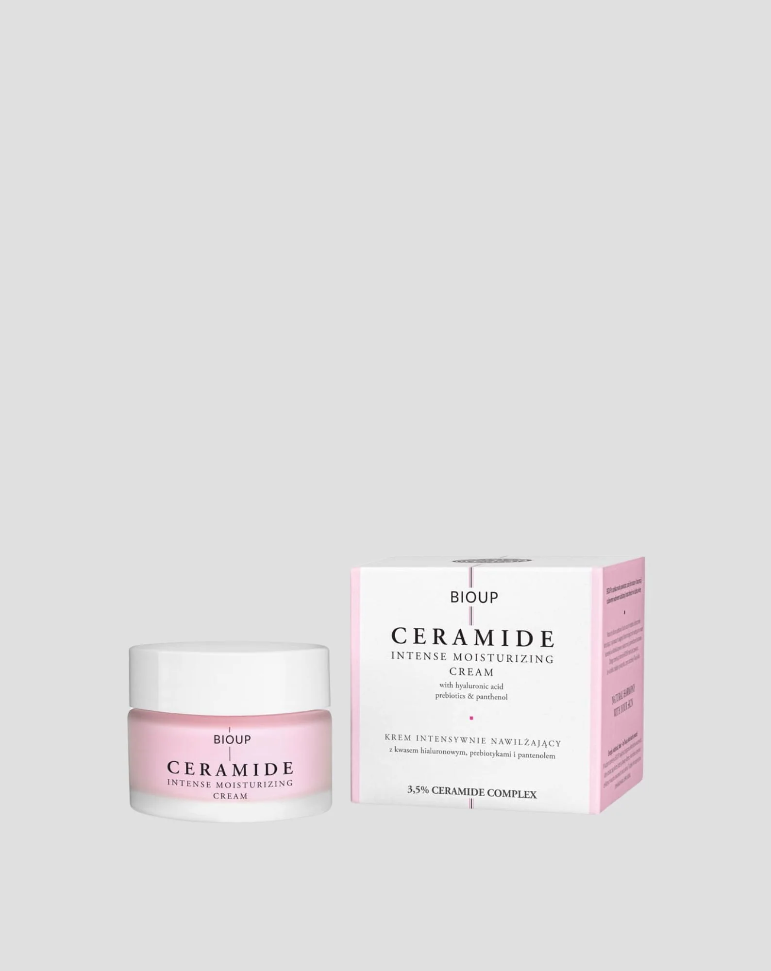 Crème hydratante intensive aux céramides, à l'acide hyaluronique et aux prébiotiques BIOUP - Image 4