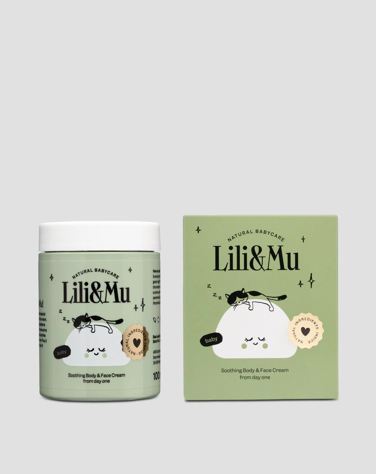 Crème hydratante intensive pour le visage et le corps des nourrissons et des nouveau-nés Lili&Mu - Image 4