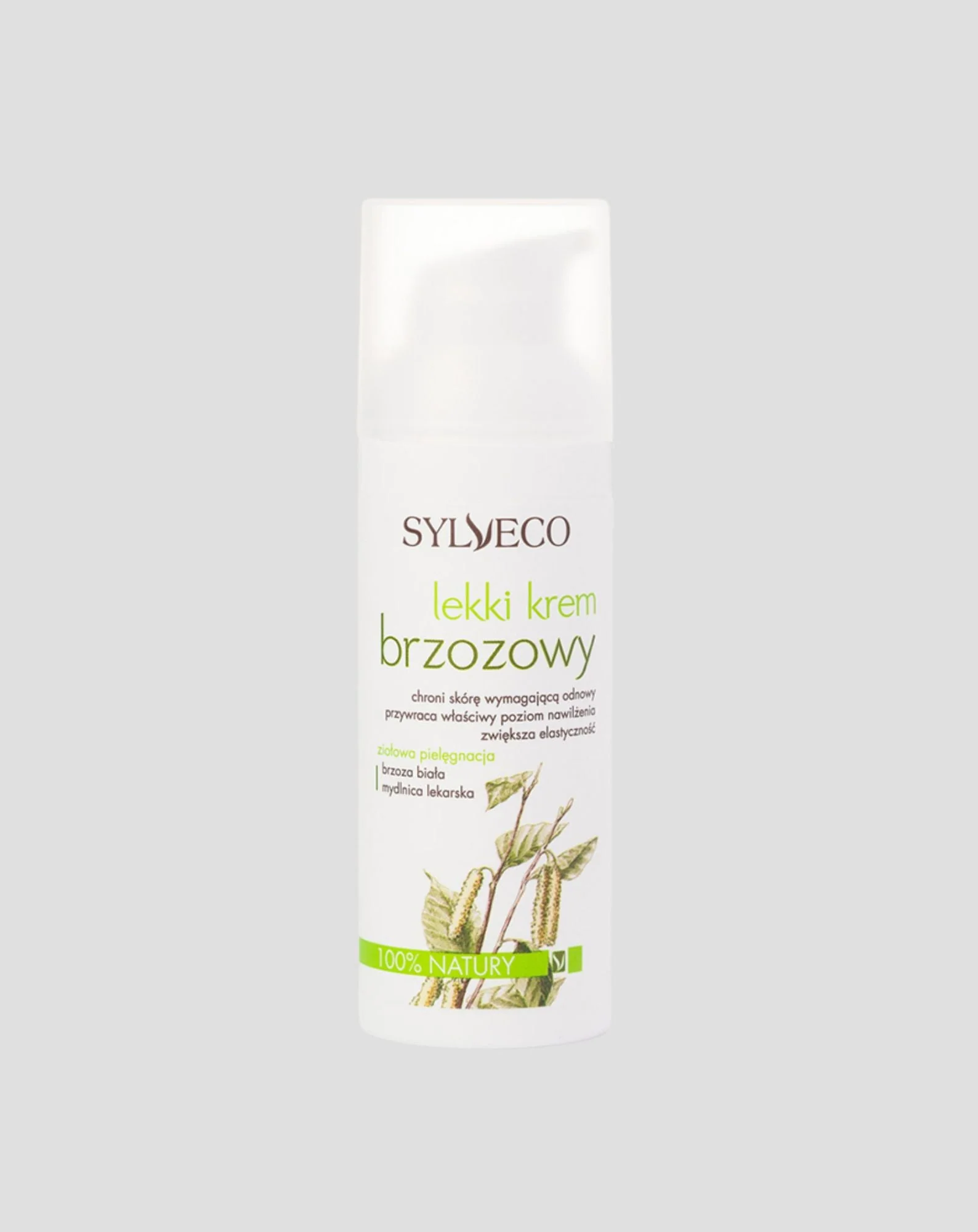 Crème légère pour les peaux en manque de régénération avec effet hydratant et adoucissant Sylveco