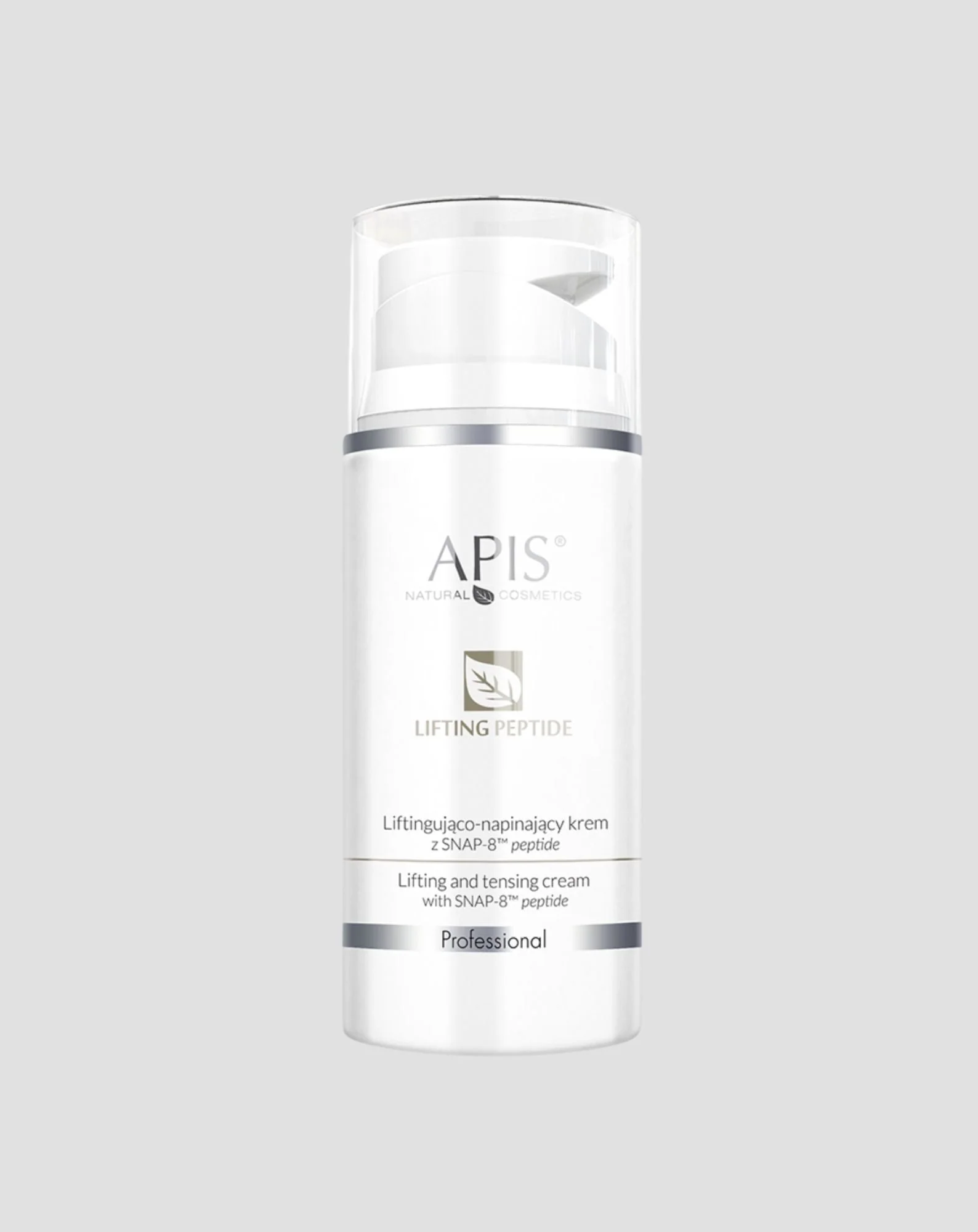 Crème liftante et tenseur avec peptide SNAP-8 TM Lifting Peptide Apis