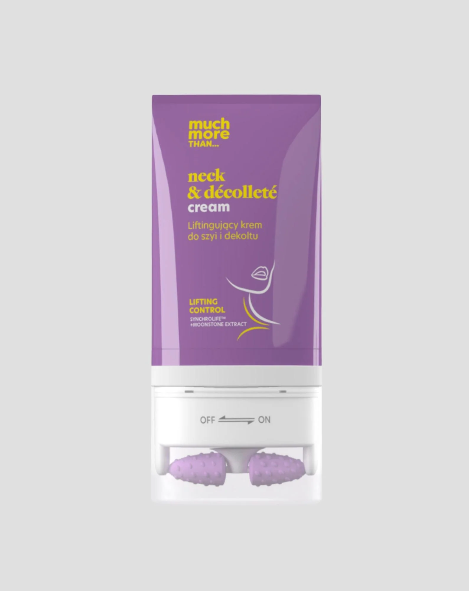 Crème liftante pour le cou et le décolleté pour réduire les rides et les signes de fatigue Much More Than