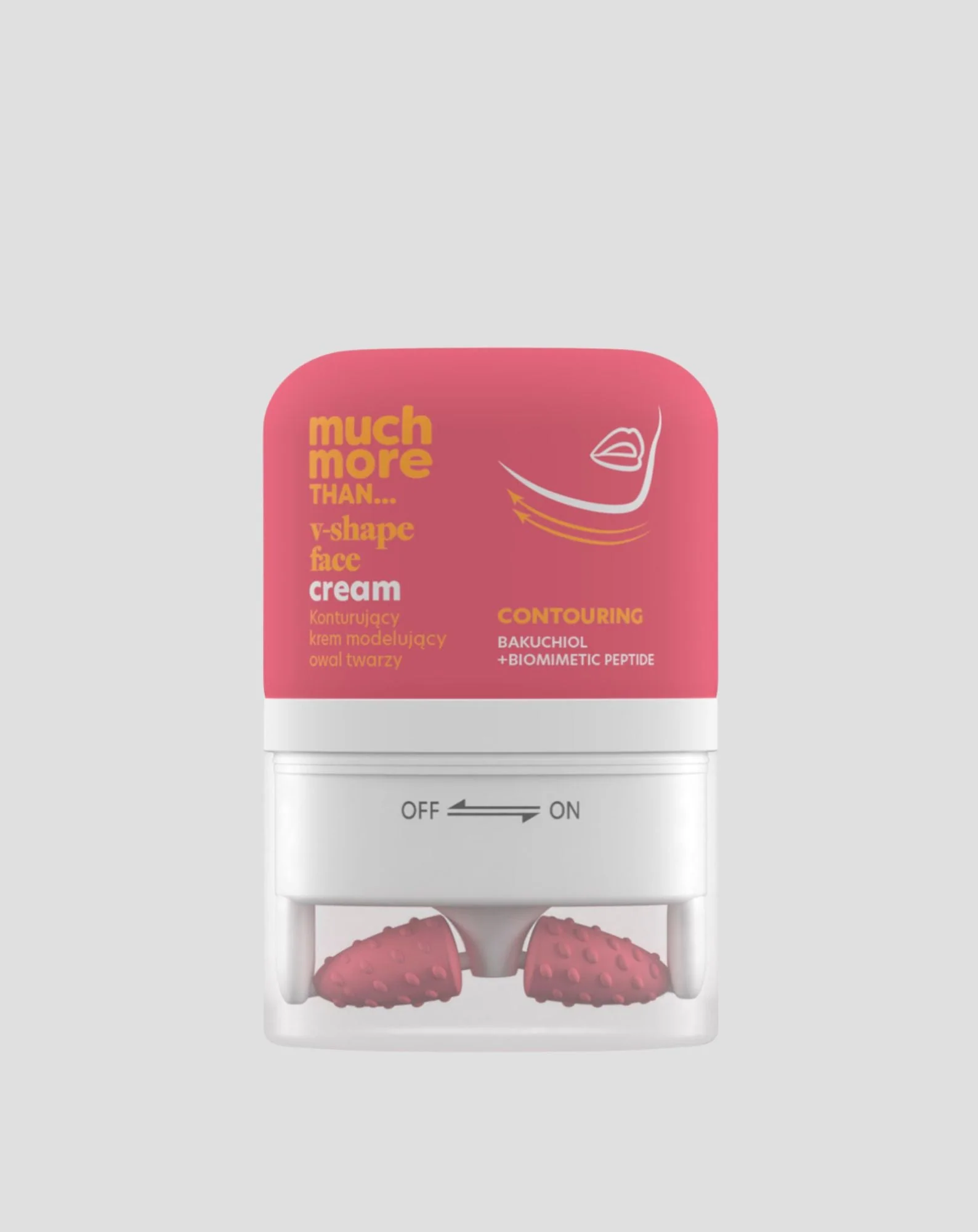 Crème modelante ovale avec bacchiole et peptide Much More Than