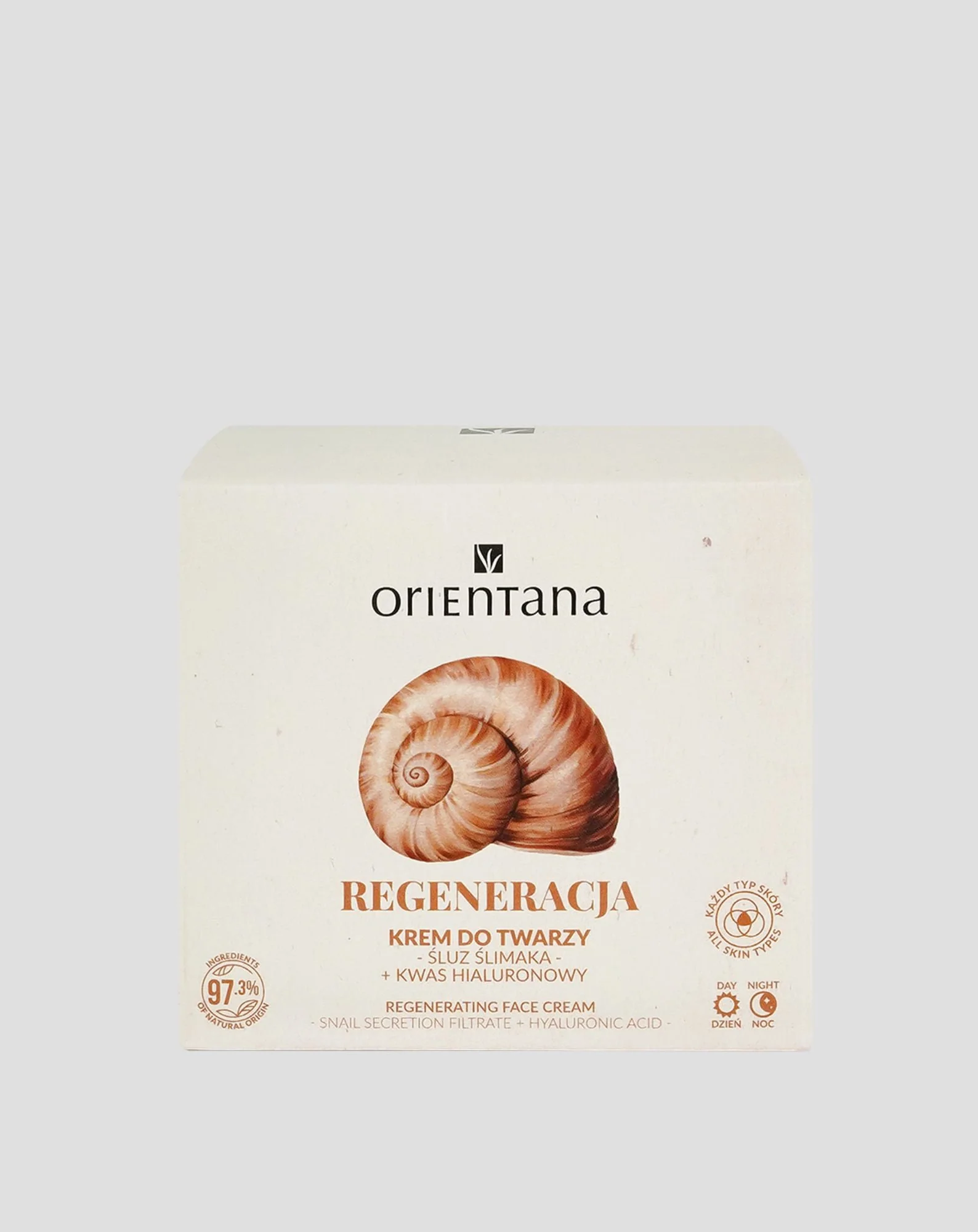 Crème naturelle visage mucus d'escargot Orientana - Image 2