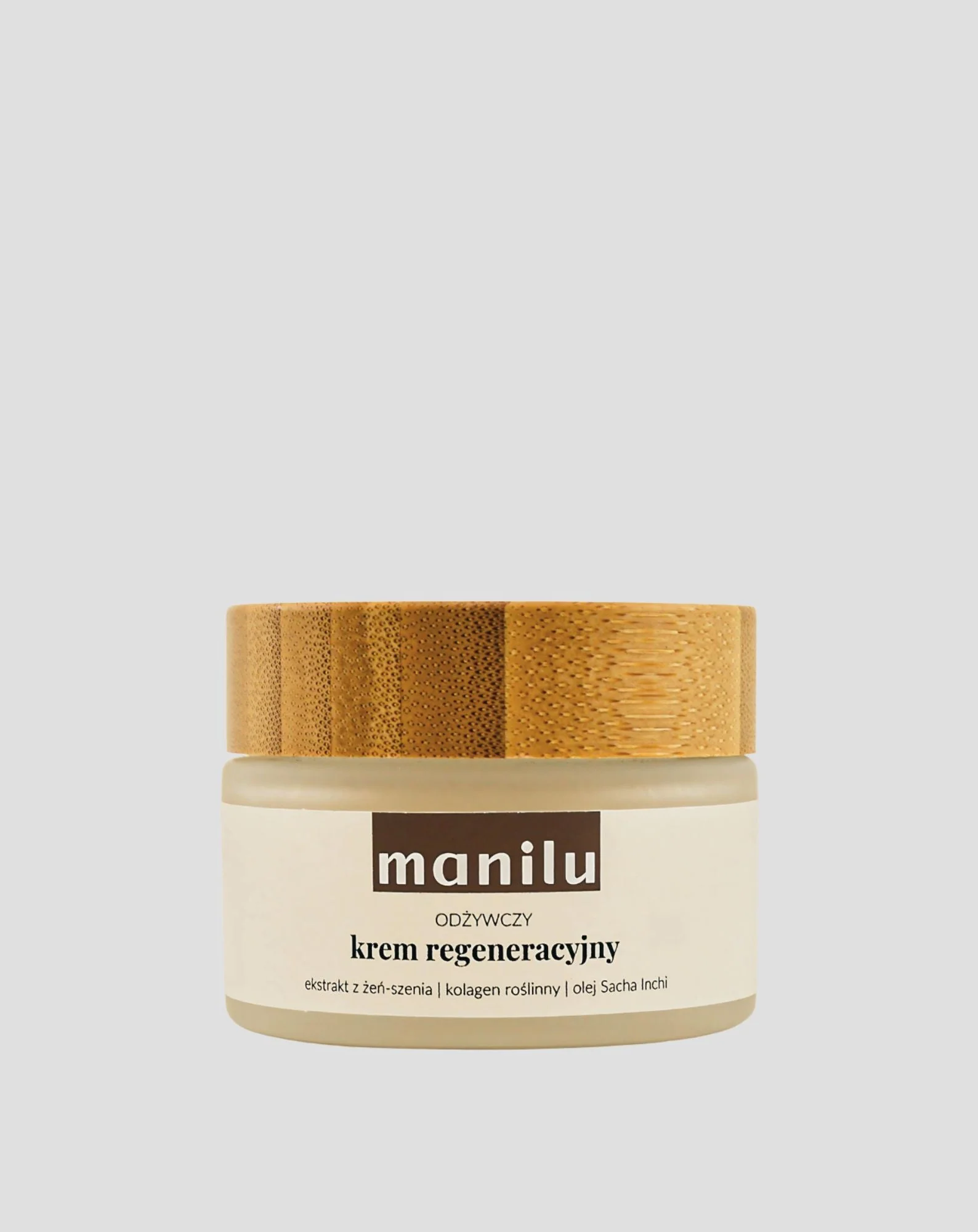 Crème nourrissante et régénérante pour les peaux déshydratées et sèches à l'huile d'argan Manilu