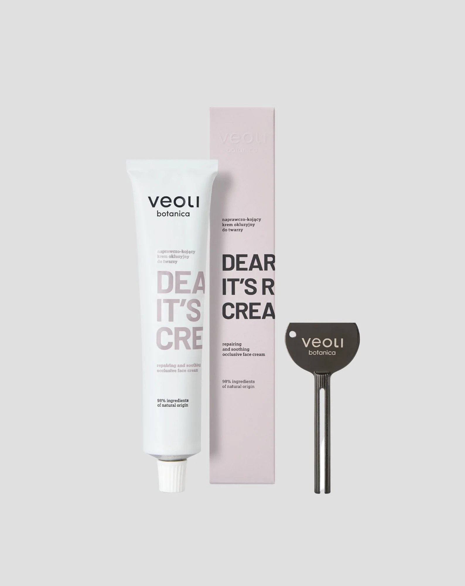 Crème occlusive réparatrice et apaisante Chère peau, c'est une crème riche pour le visage Veoli Botanica - Image 2