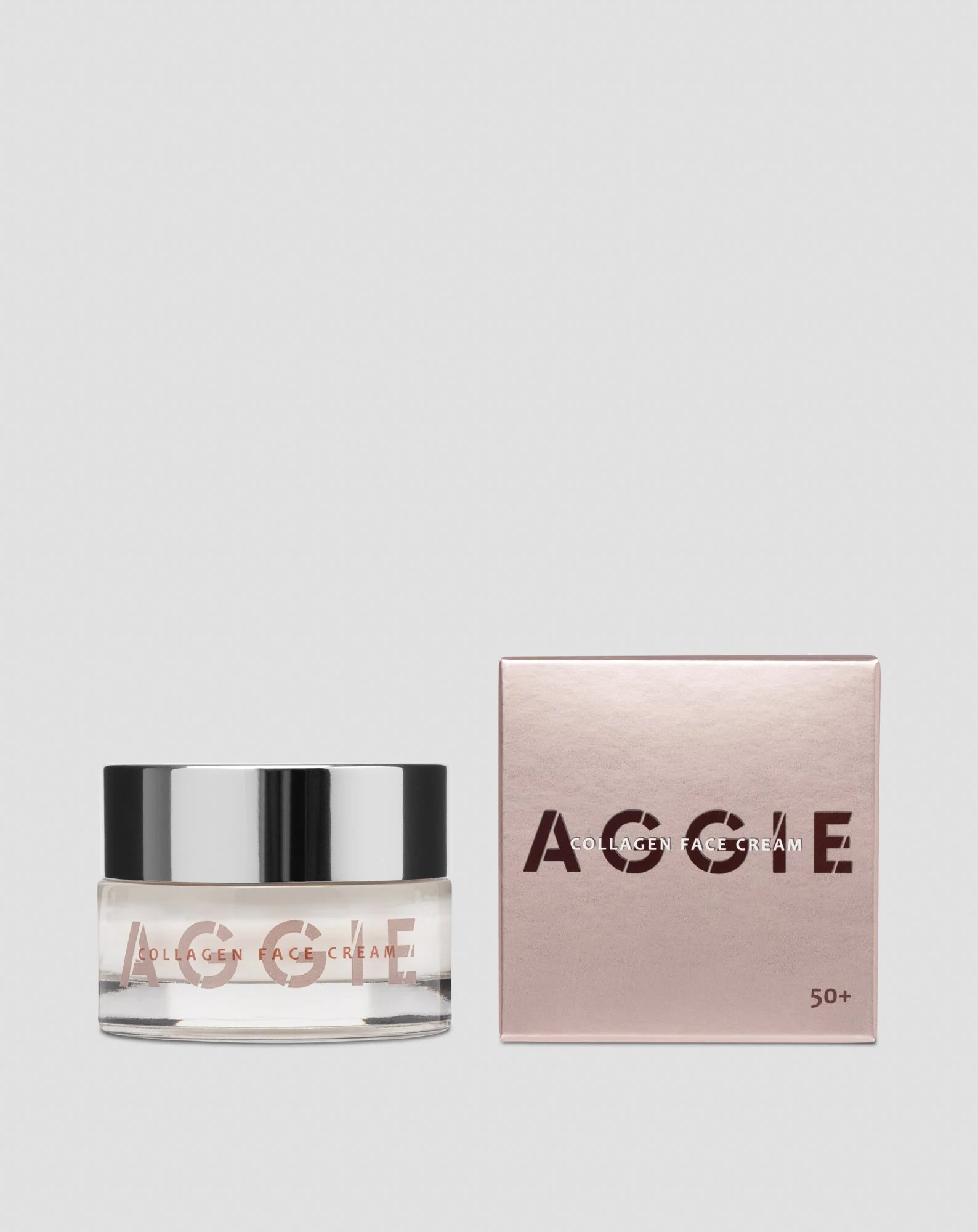 Crème pour peaux matures au collagène, à l'acide hyaluronique et à la vitamine E pour les femmes de plus de 50 ans Aggie - Image 4