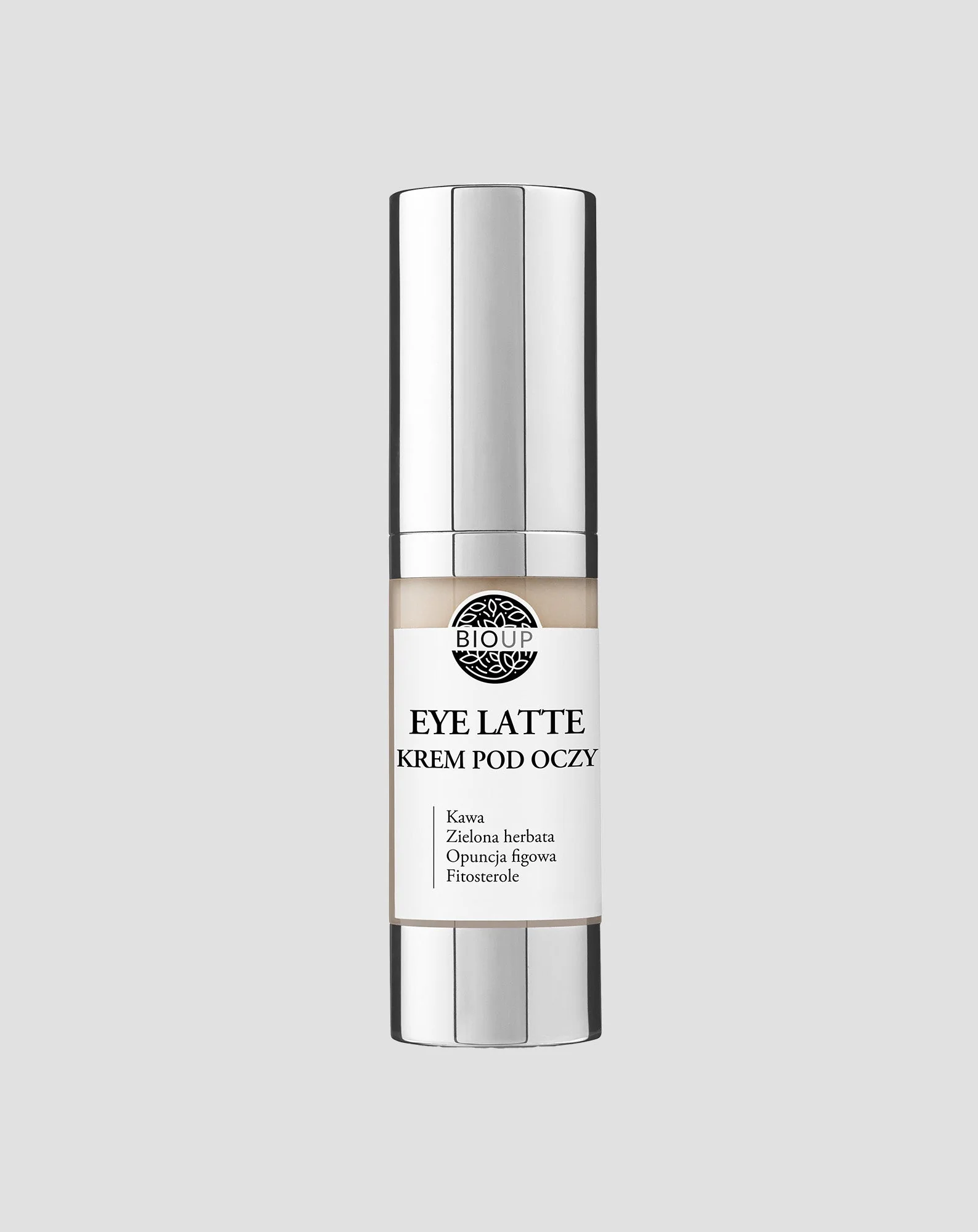 Crème veloutée pour les yeux à la caféine et aux cellules souches Eye Latte BIOUP