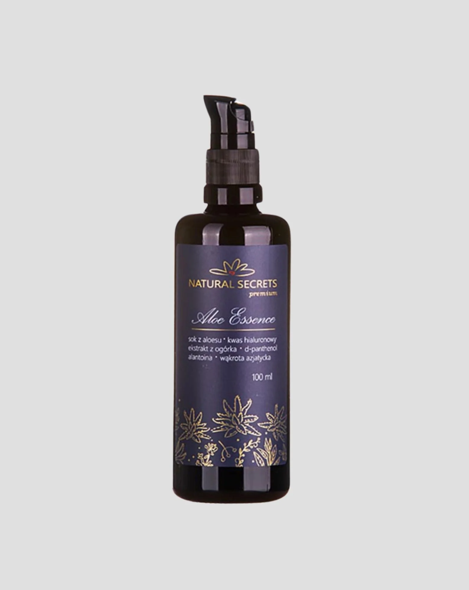 Essence multifonctionnelle d'aloe vera pour le visage, le corps et les cheveux sous forme de gel Natural Secrets