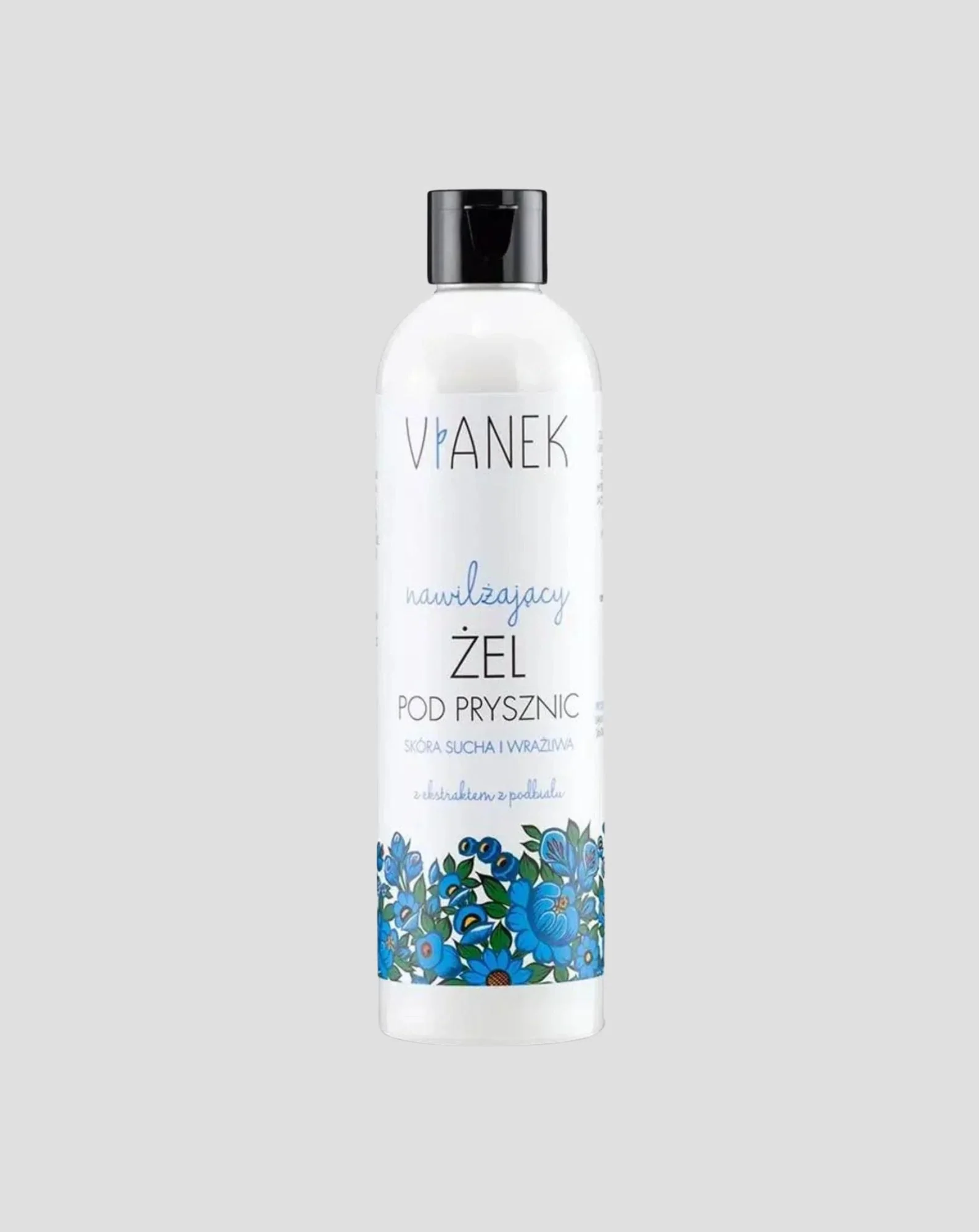 Gel douche hydratant pour peaux sèches et sensibles à l’extrait de tussilage Vianek