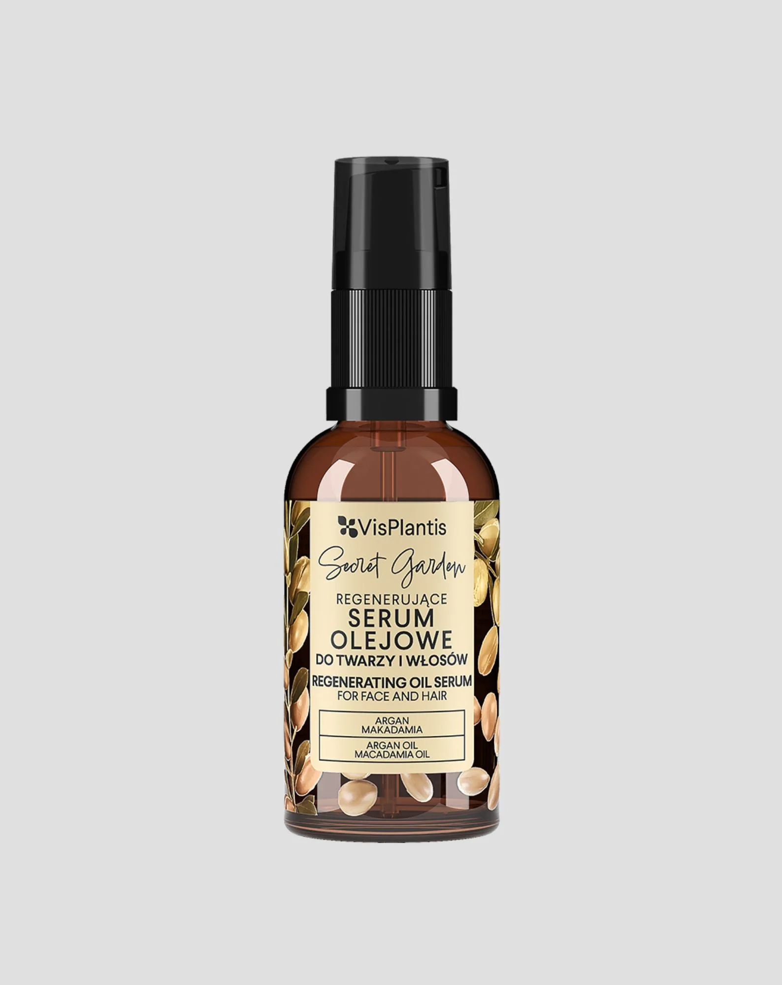 Huile d’argan multifonctionnelle enrichie en huile de macadamia Vis Plantis
