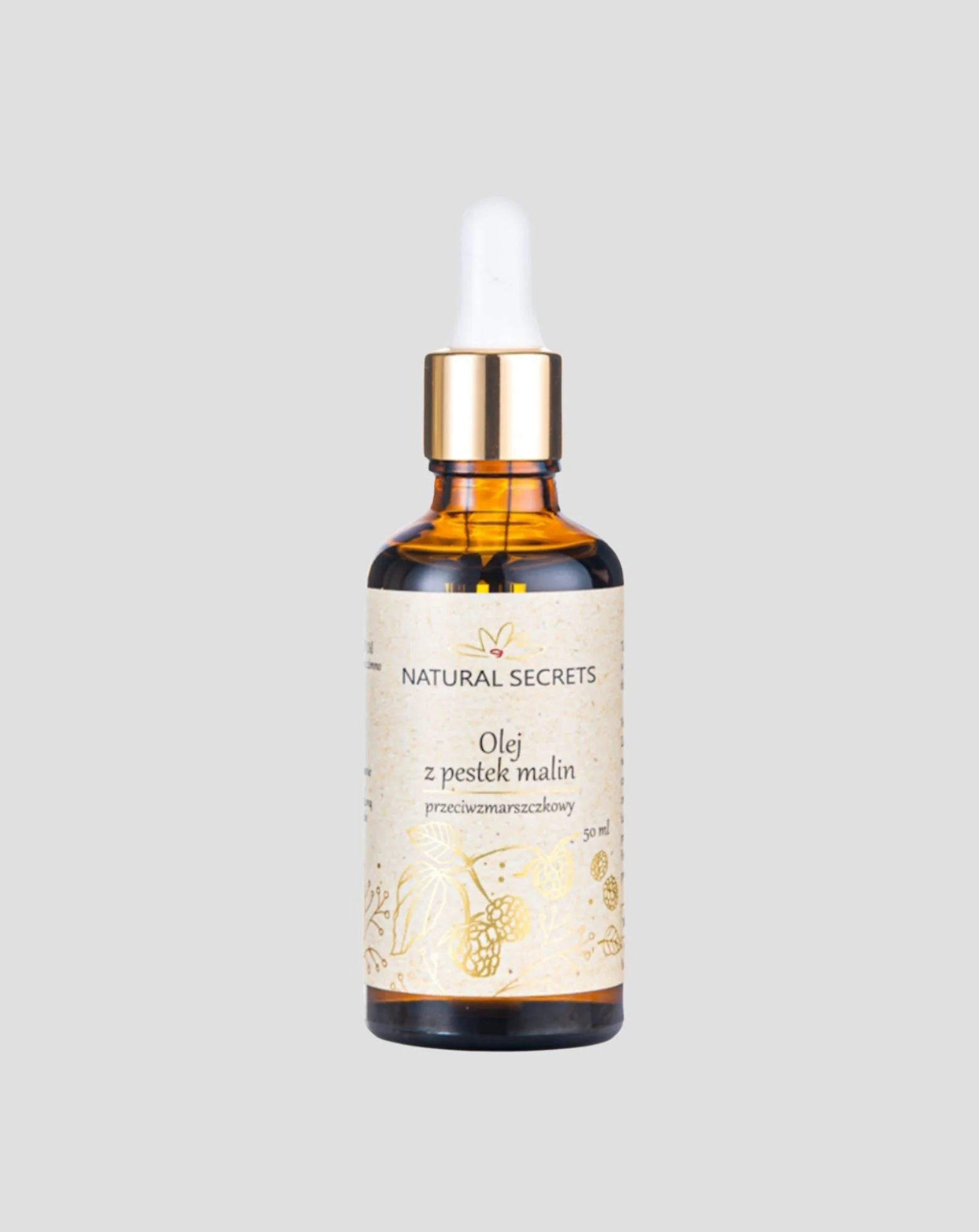 Huile de pépins de framboise pour améliorer l’élasticité de la peau et renforcer les capillaires Natural Secrets