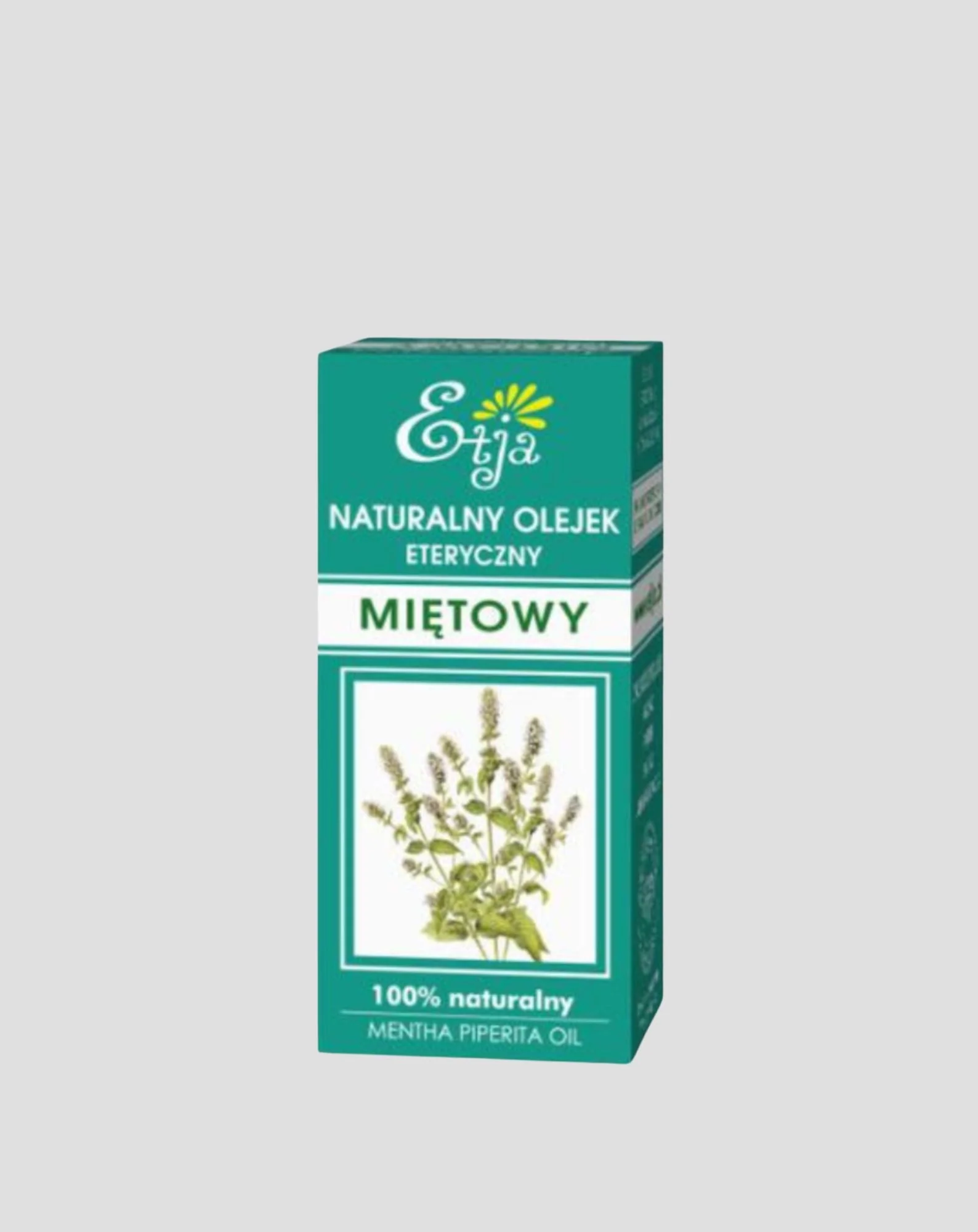 Huile essentielle de menthe poivrée naturelle pour aider à combattre l'inflammation de la peau Etja