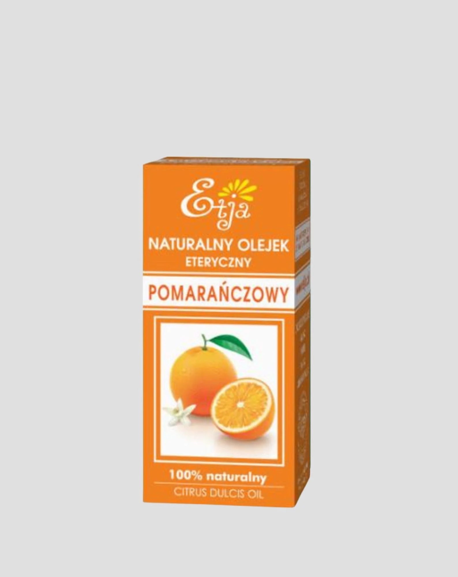 Huile essentielle naturelle d'orange au parfum d'agrumes Etja