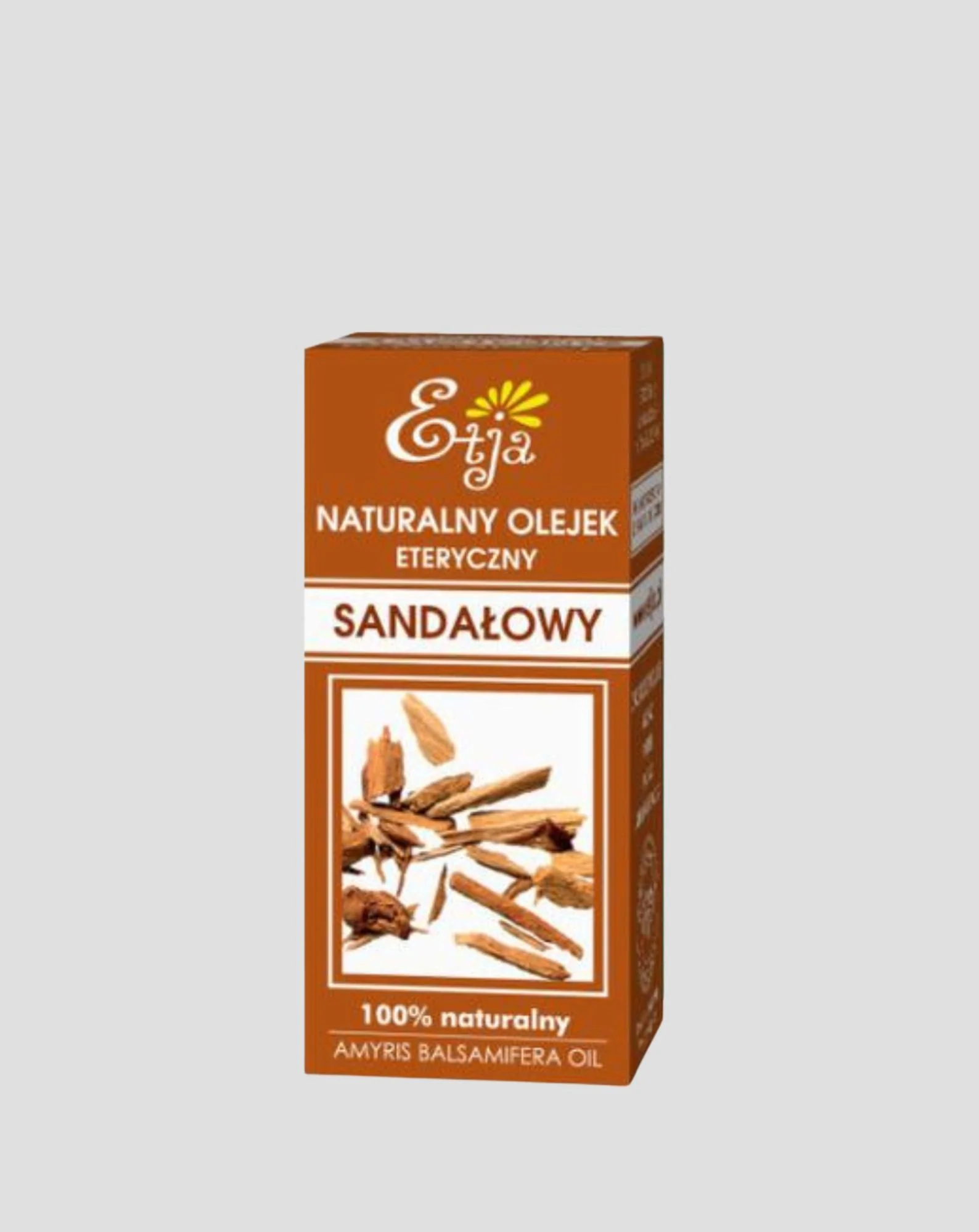 Huile essentielle naturelle de bois de santal aux propriétés anti-inflammatoires et antiseptiques Etja