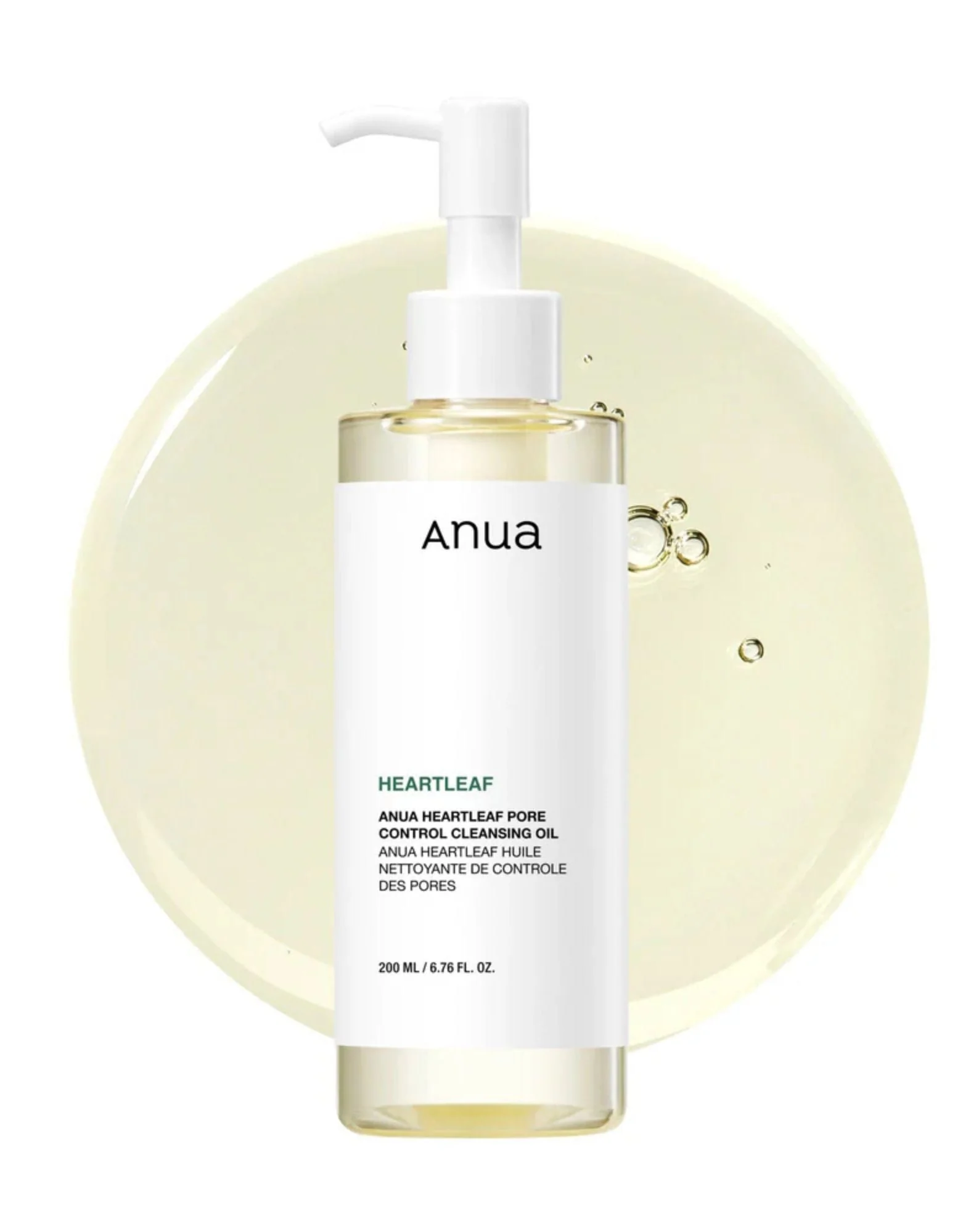 Huile nettoyante avec Heartleaf Pore Control Cleansing Oil ANUA - Image 4
