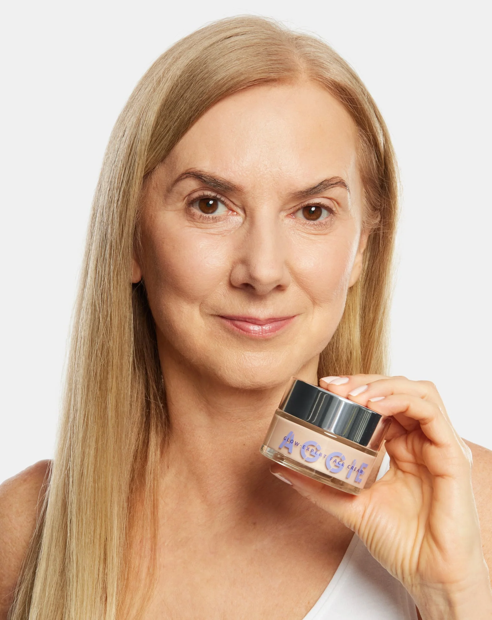 Crème illuminante pour les peaux sèches réduit les rougeurs et donne un effet glow Aggie - Image 3