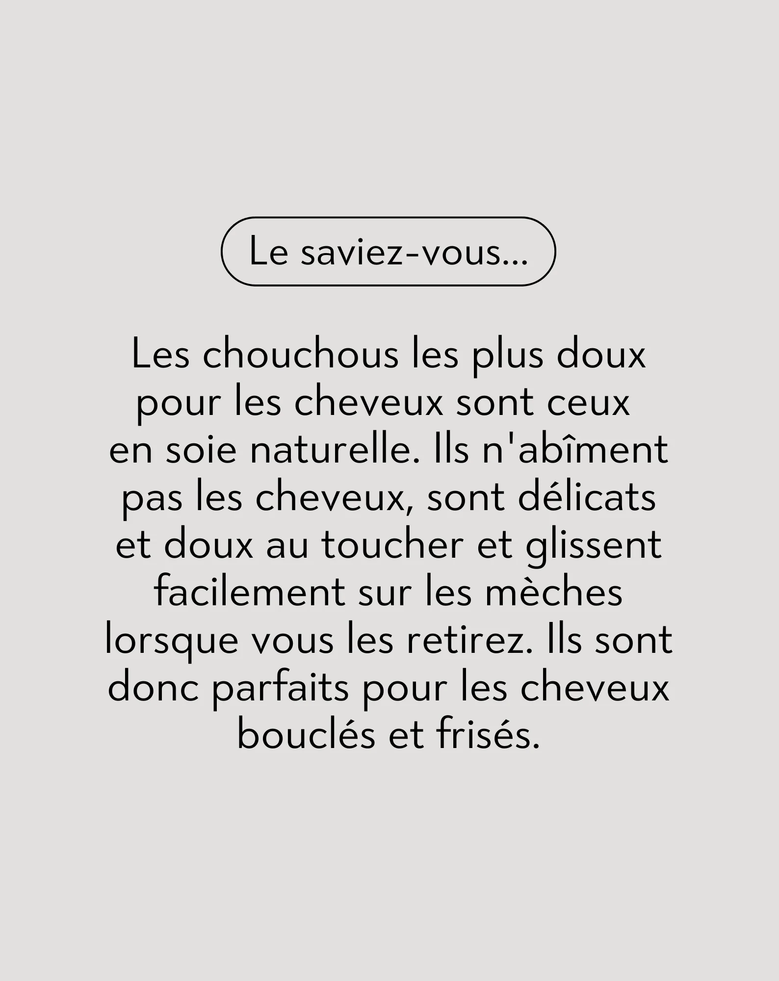 Lot de 3 chouchous noirs Twisty en soie 100 % naturelle - Image 4