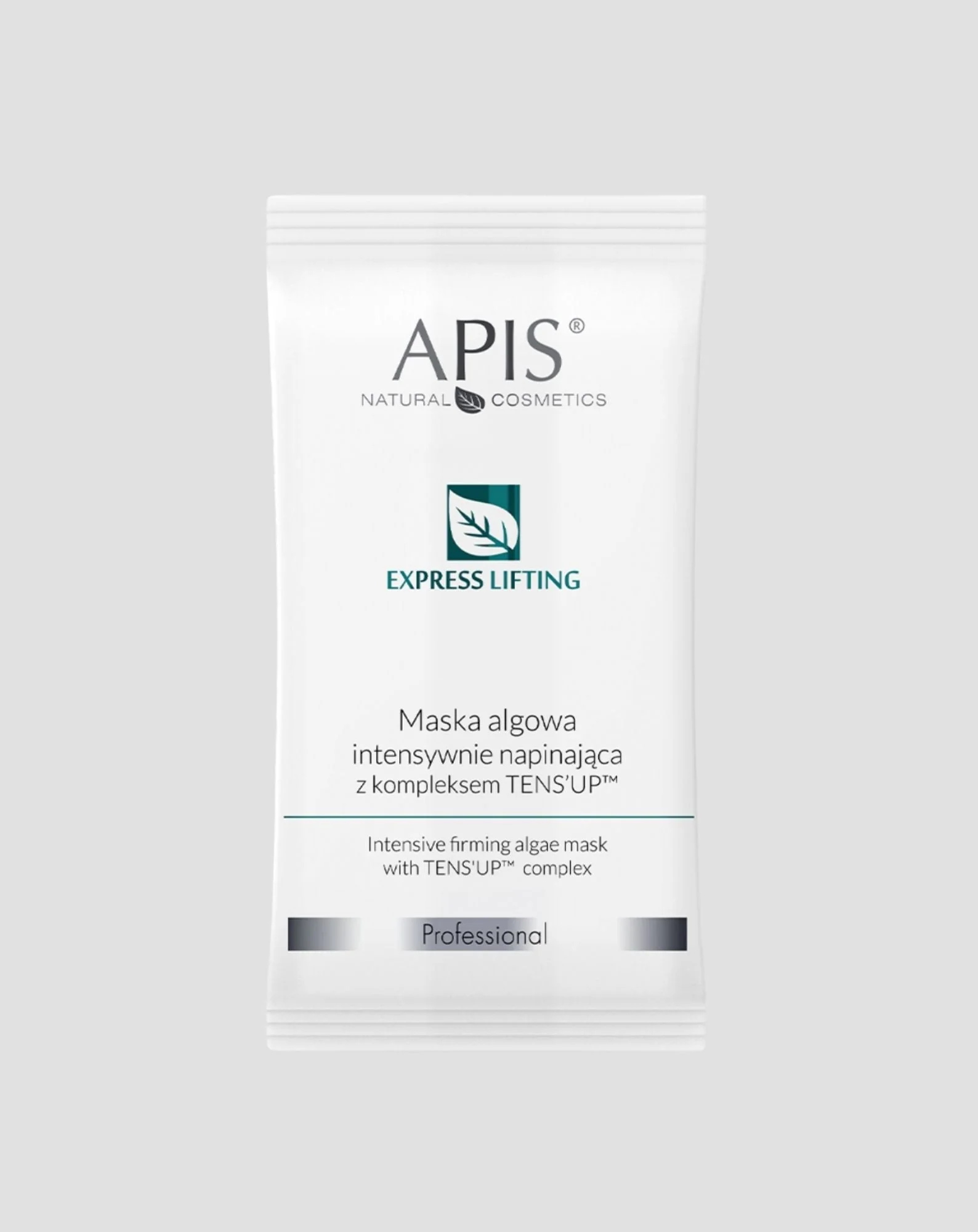 Masque anti-algues tenseur instantané avec le complexe TENS'UP Express Lifting Apis