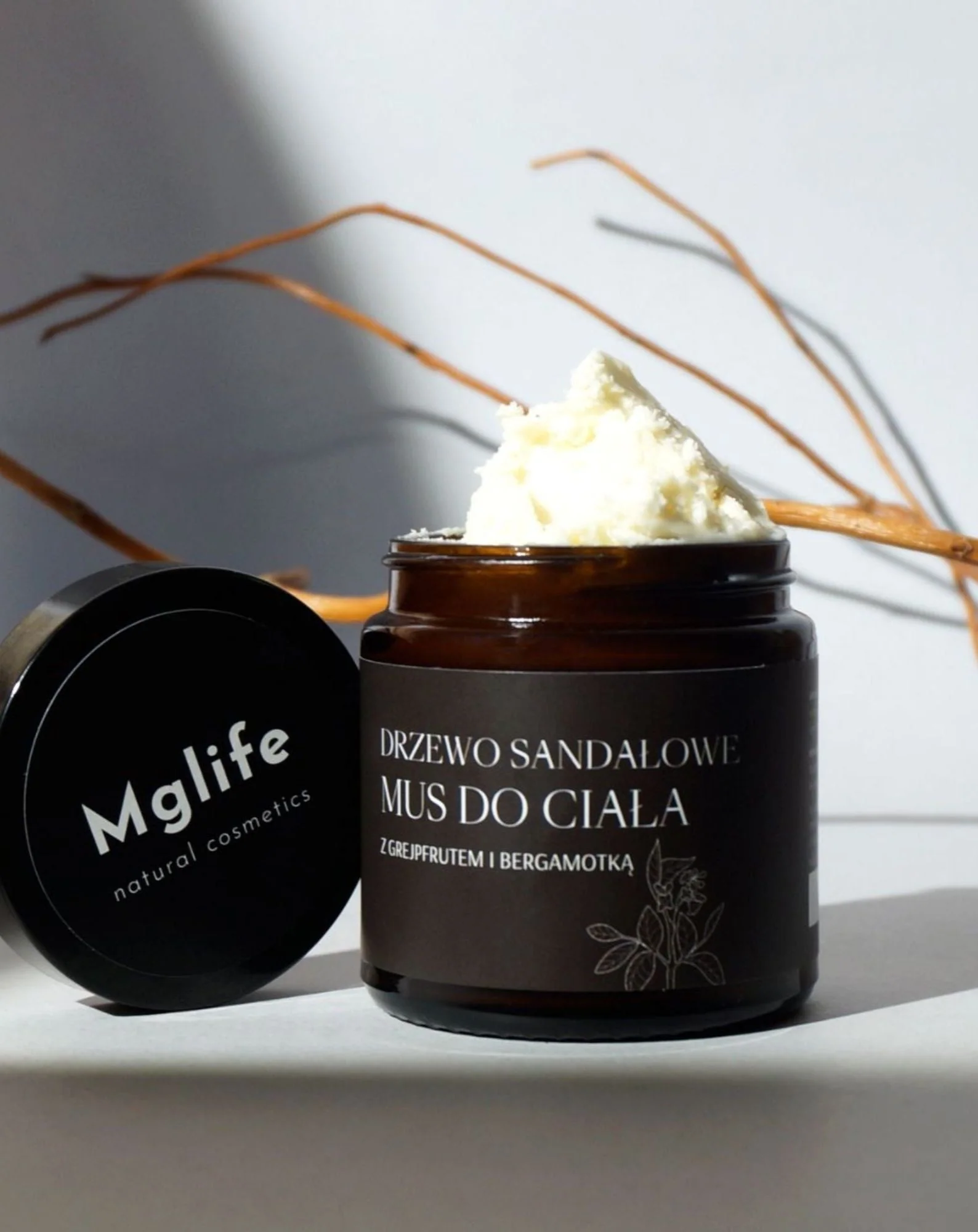 Mousse corporelle au bois de santal, au pamplemousse et à la bergamote MgLife - Image 2